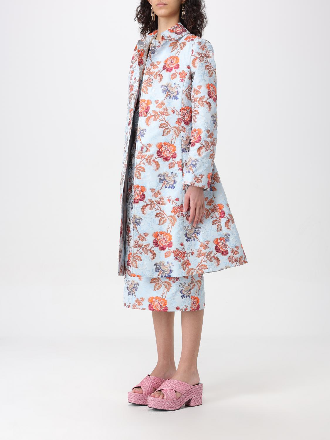 ETRO: Coat woman - Gnawed Blue | Etro coat WRAA001899TJS42