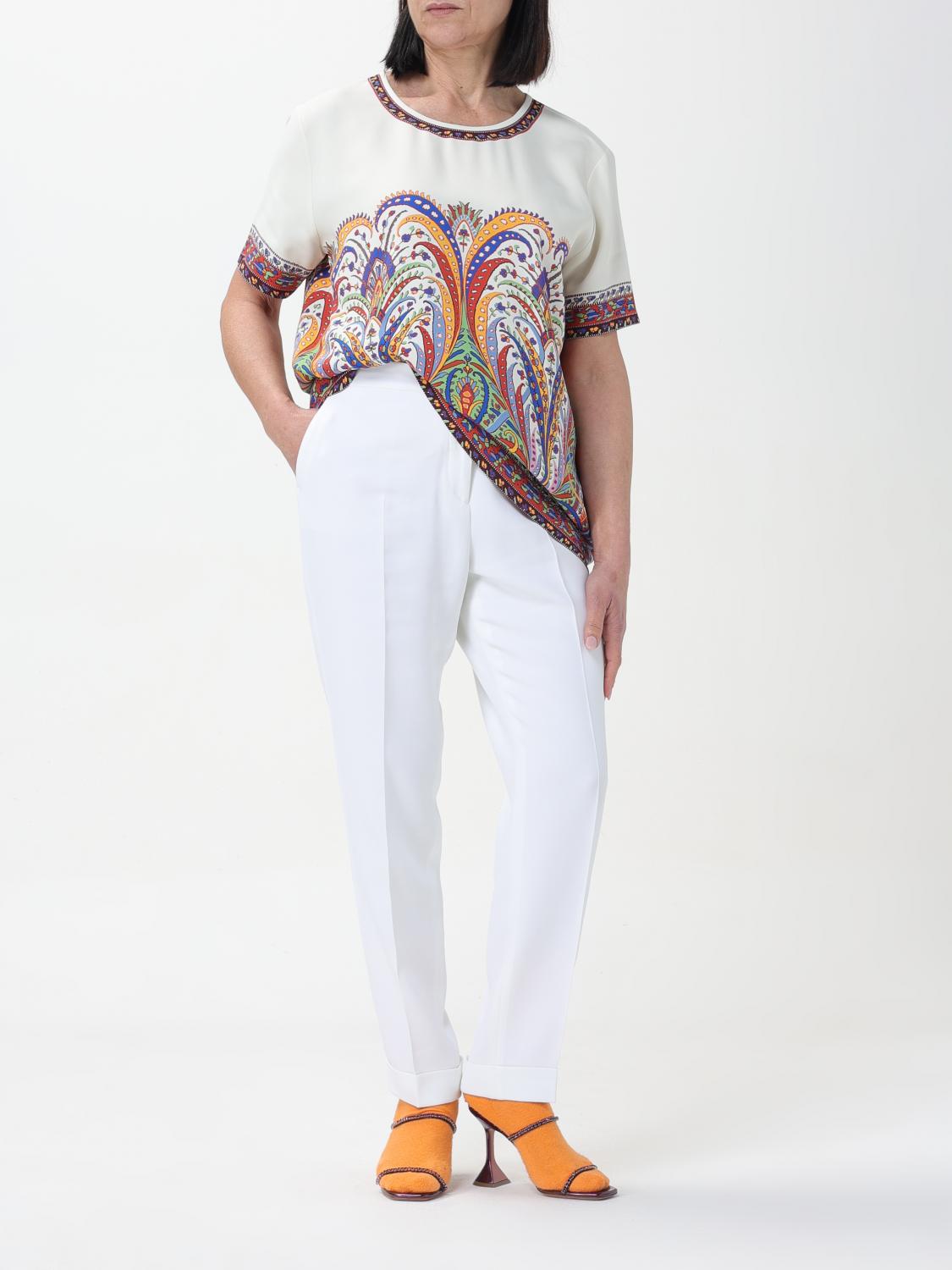 ETRO TOP: Top mujer Etro, Blanco - Img 2