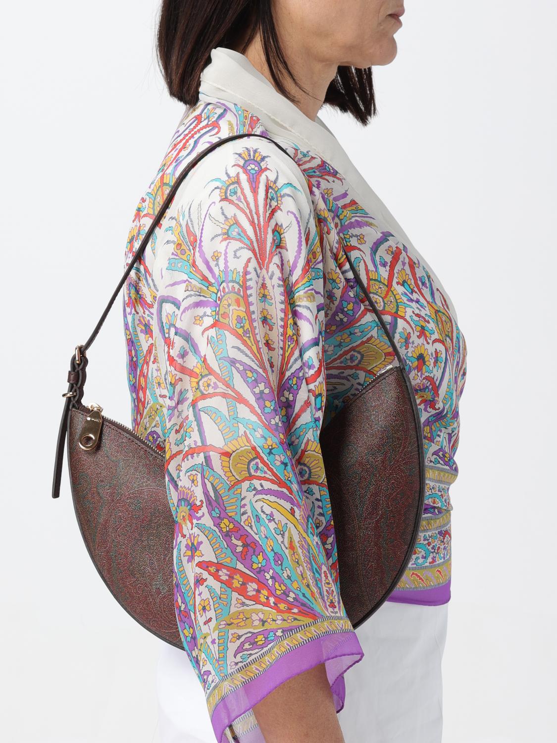 ETRO: Shoulder bag woman - Dark | Etro shoulder bag