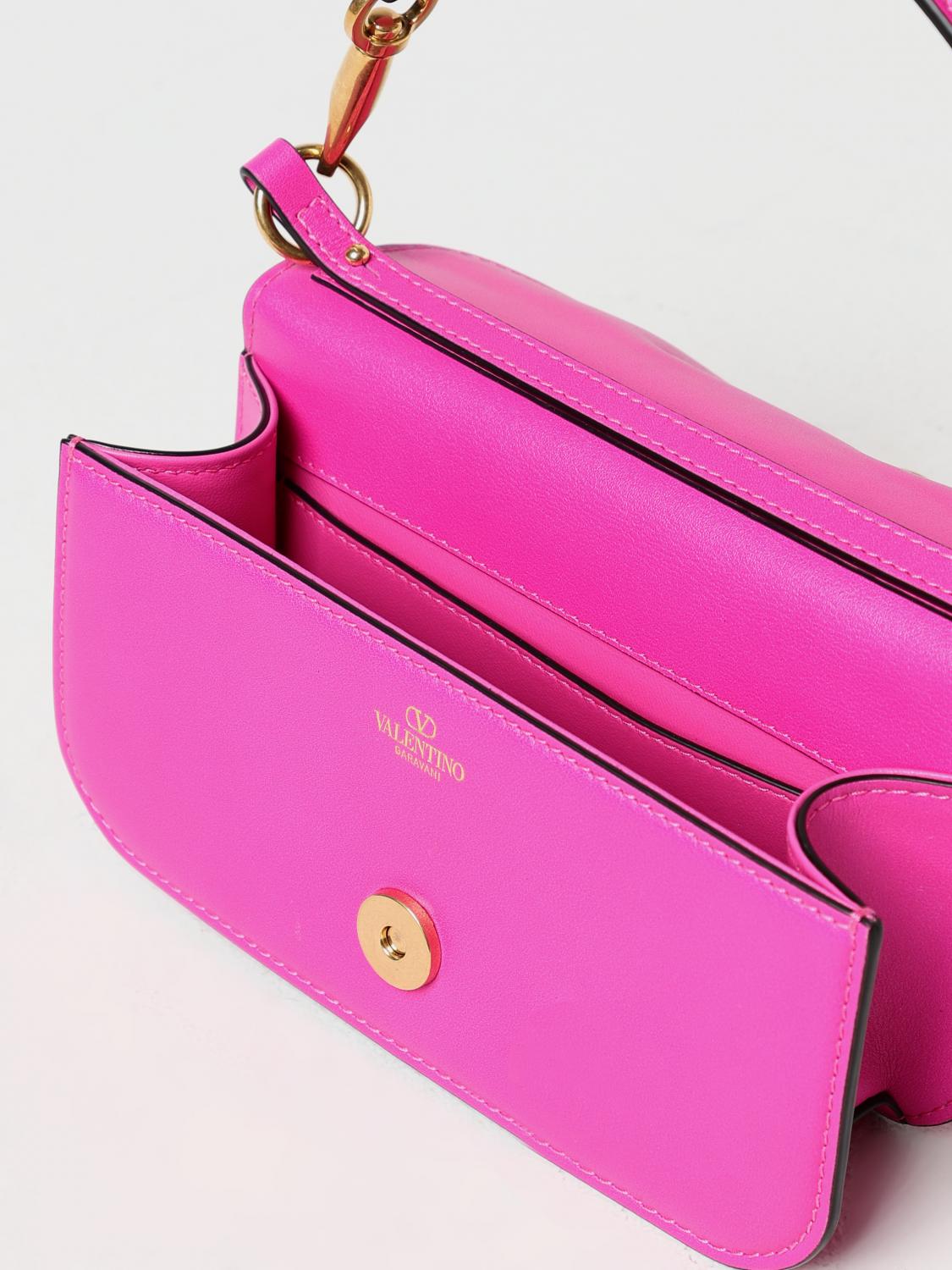 VALENTINO GARAVANI: Shoulder bag woman - Pink | Valentino