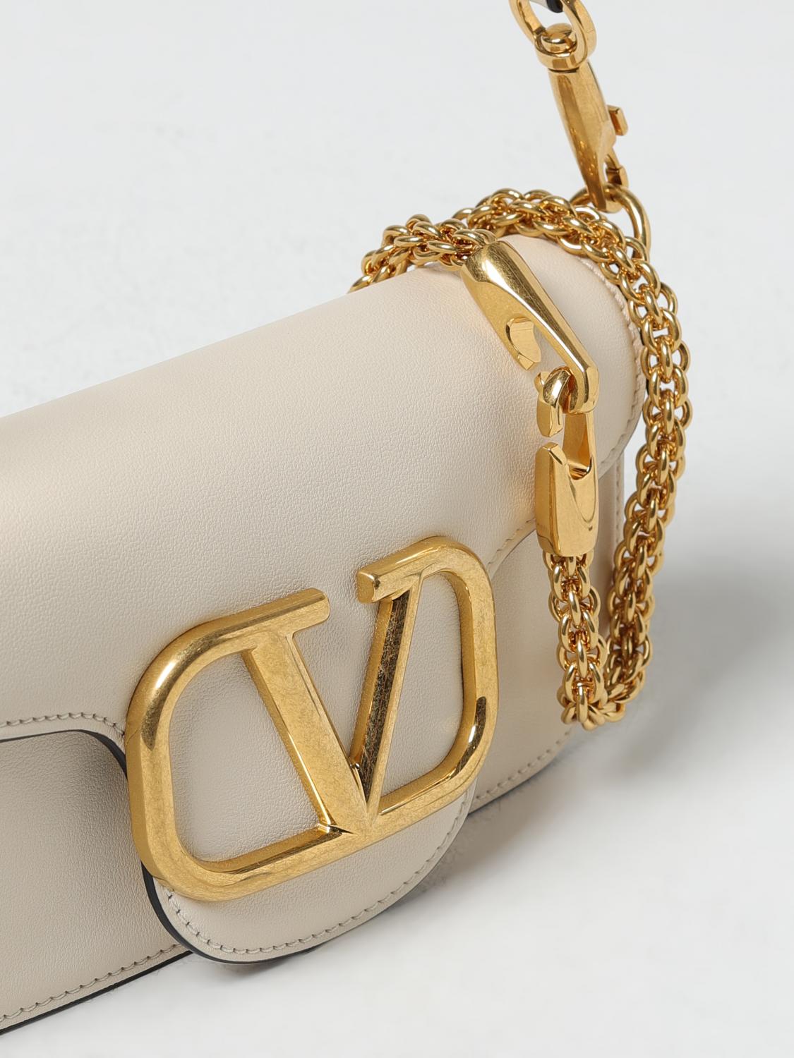 VALENTINO GARAVANI: Shoulder bag woman - Yellow Cream