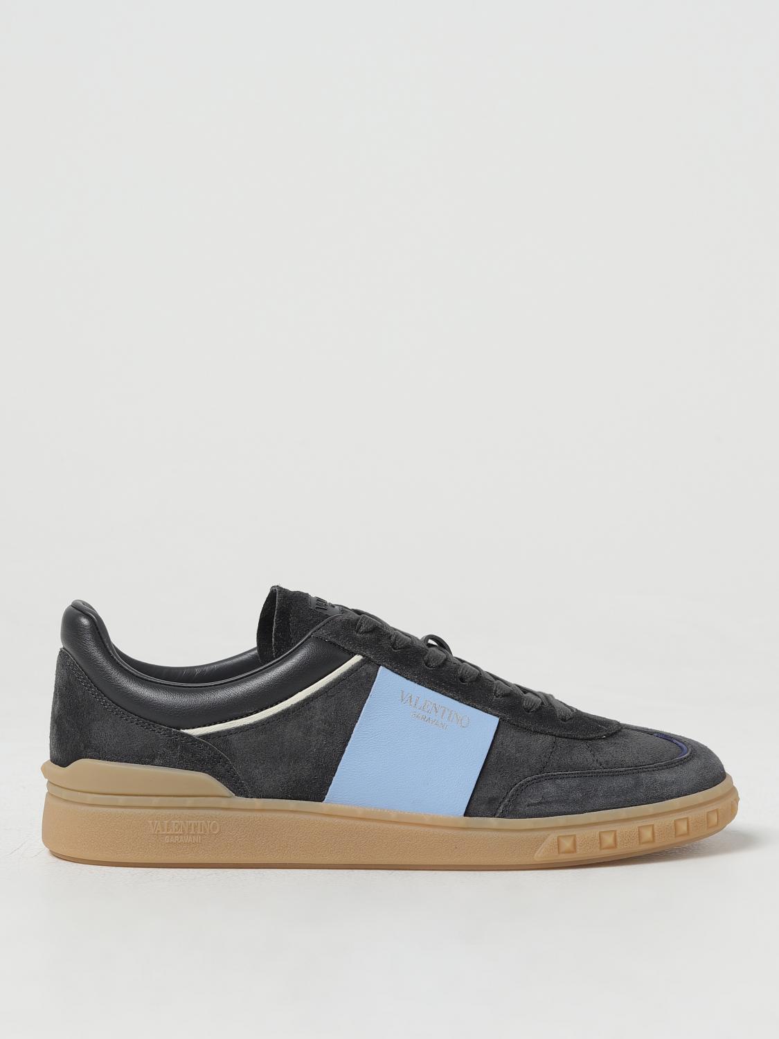 Valentino Garavani sneakers in suede - Blue | 4Y2S0H77FBE | GIGLIO.COM