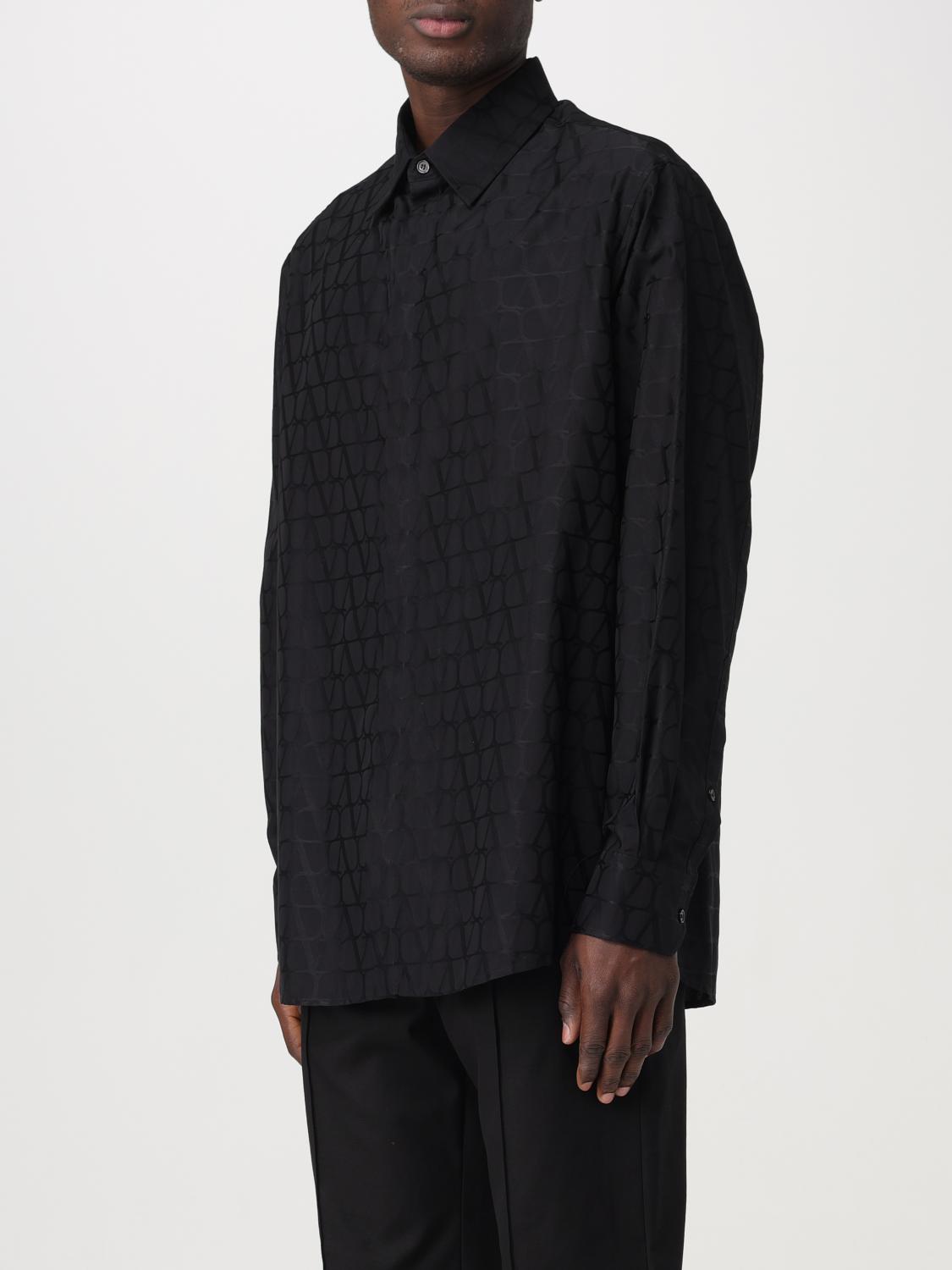 VALENTINO CAMICIA: Camicia VLogo Valentino in cotone , Nero - Img 4