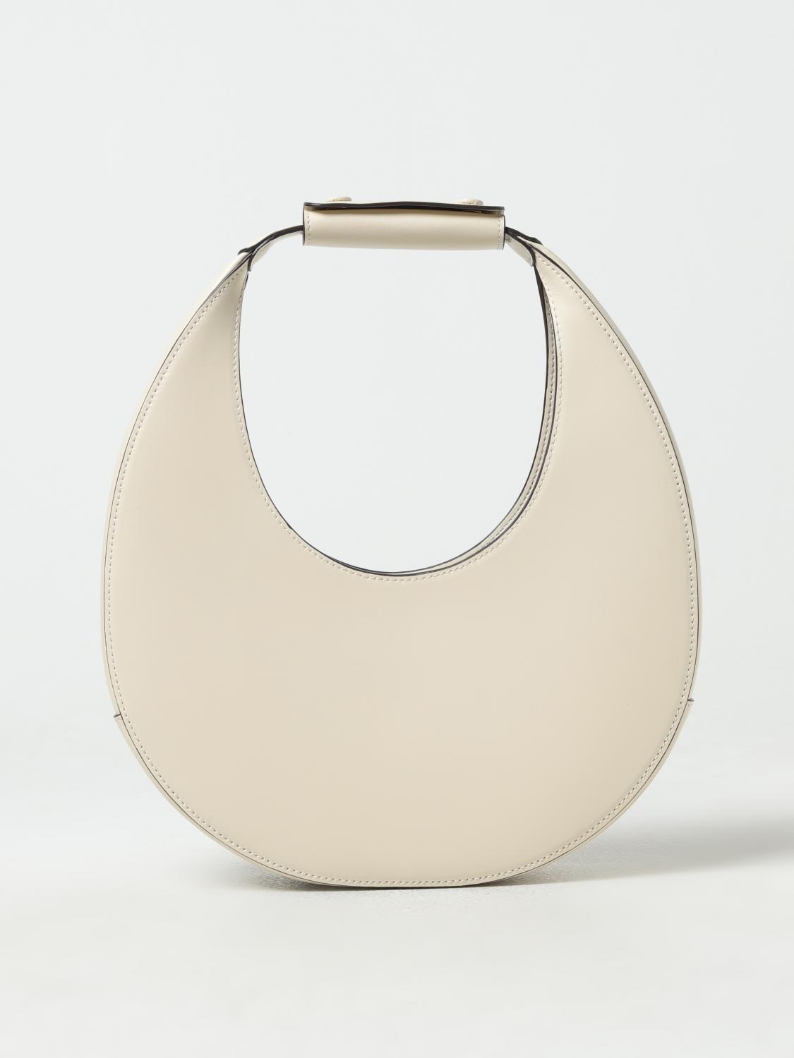 STAUD BORSA A SPALLA: Borsa Staud in pelle , Crema - Img 1