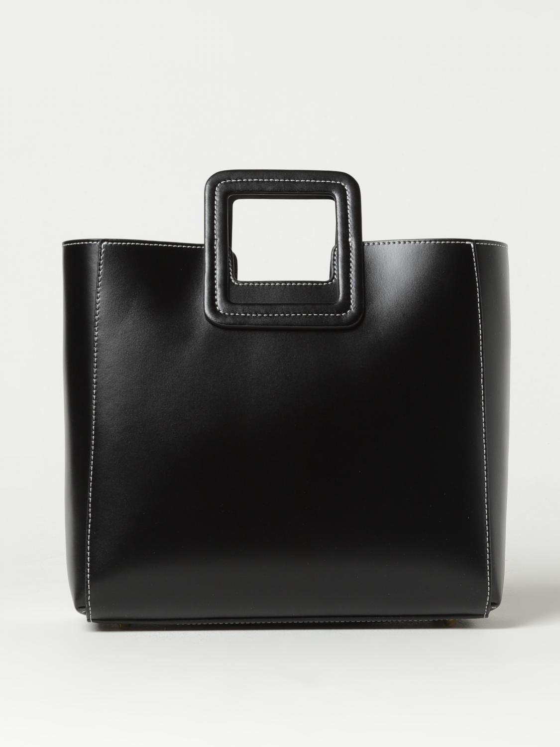 STAUD BORSA A MANO: Borsa Shirley Staud in pelle , Nero - Img 1