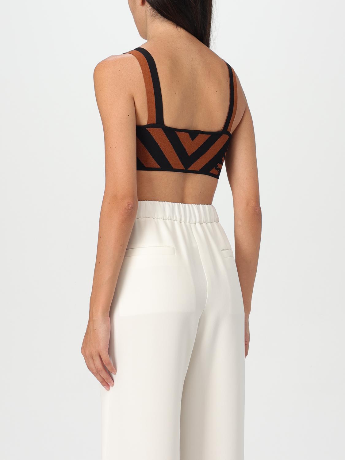 STAUD TOP: Top damen Staud, Braun - Img 2