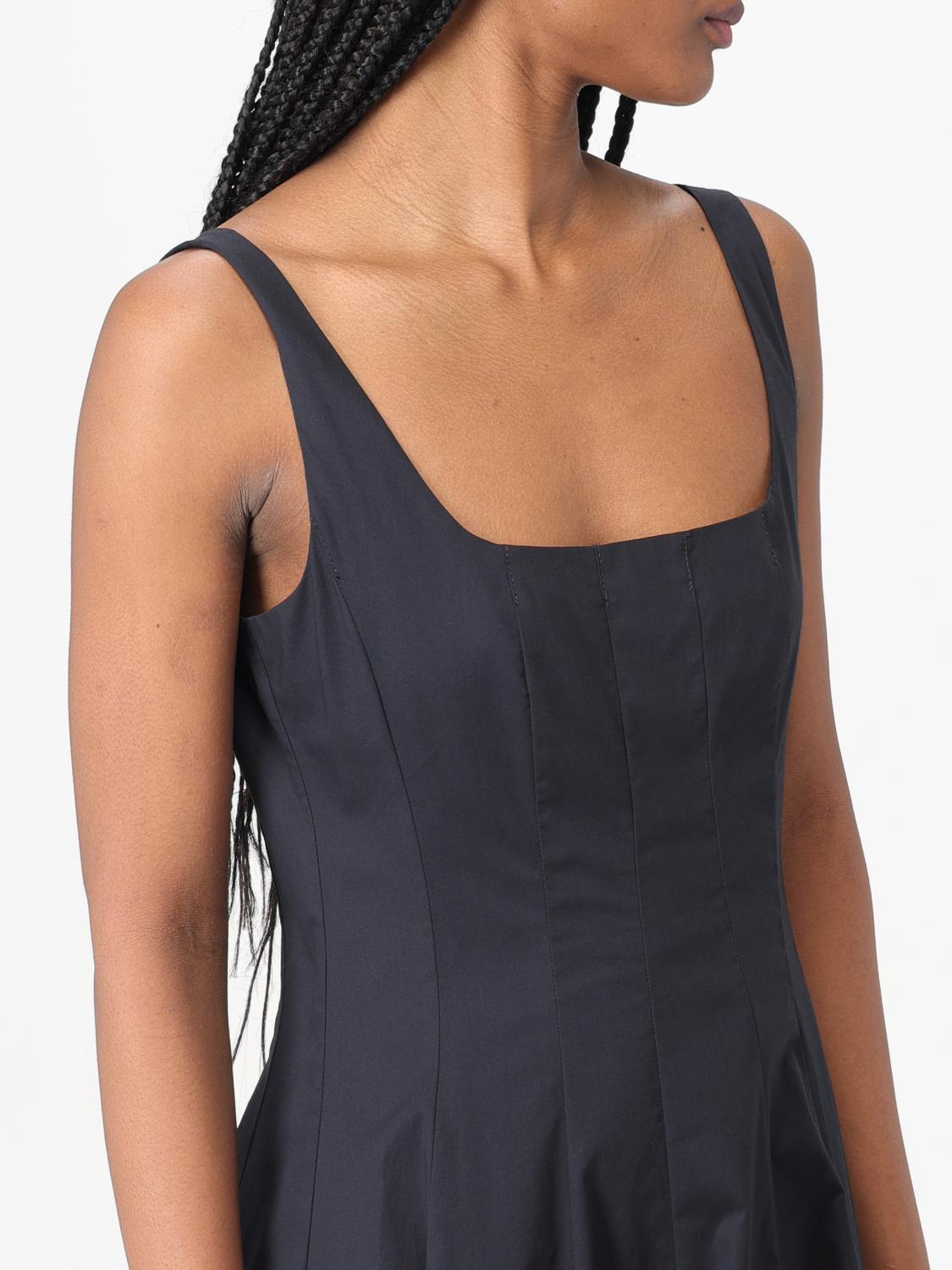 STAUD VESTIDO: Vestido mujer Staud, Negro - Img 3
