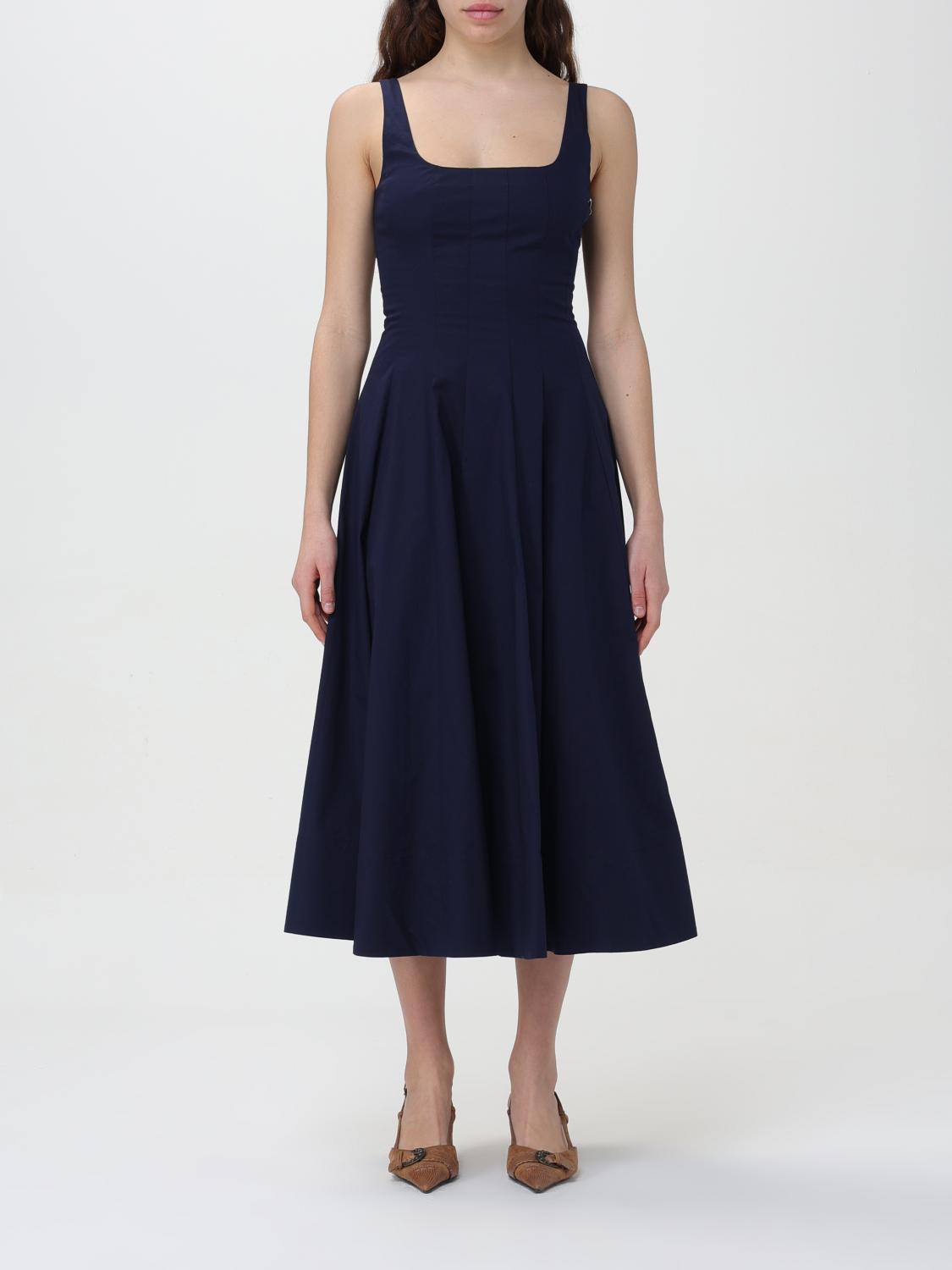 STAUD VESTIDO: Vestido mujer Staud, Azul Oscuro - Img 1