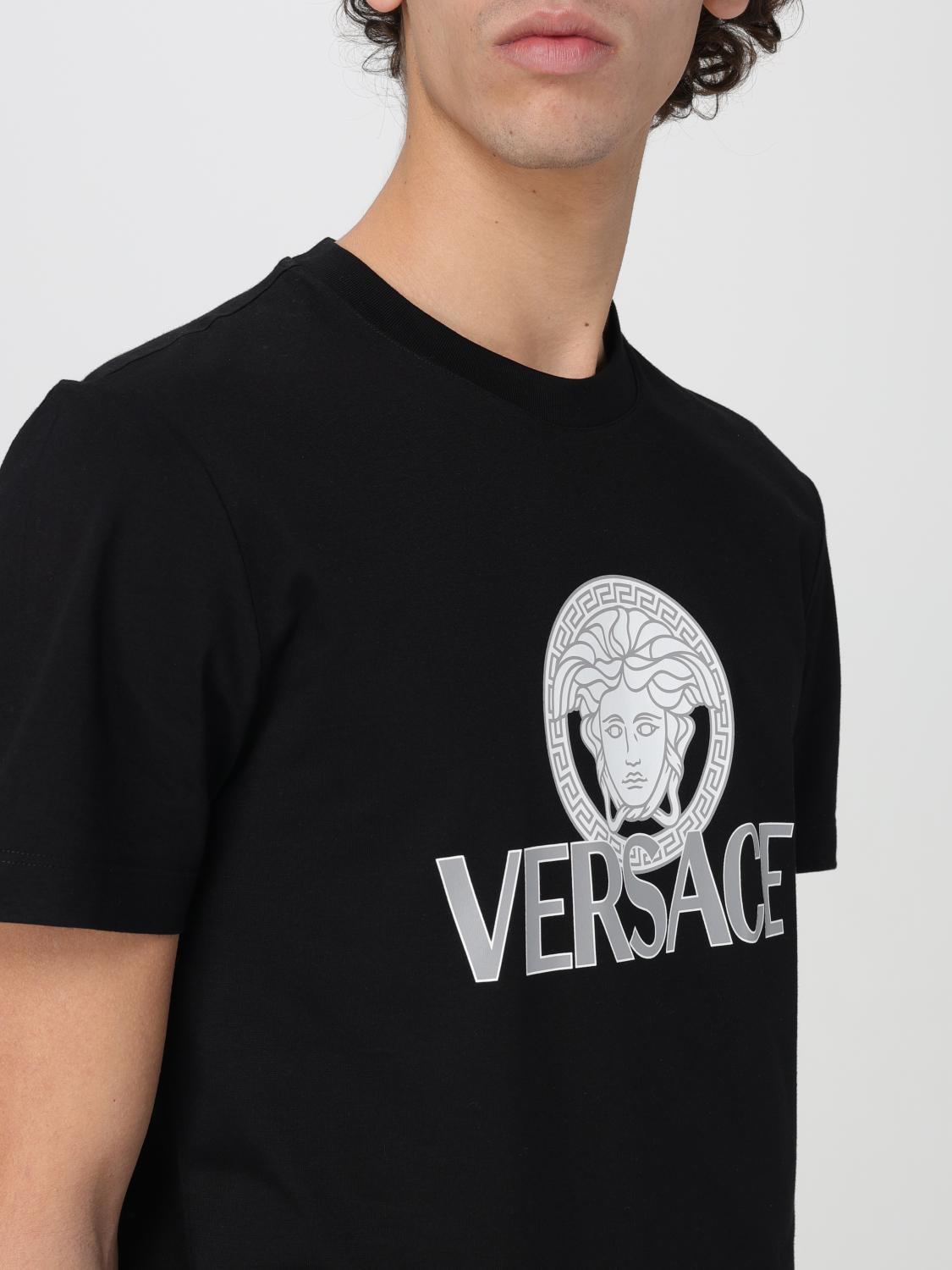 VERSACE T-SHIRT: T-shirt men Versace, Black - Img 5