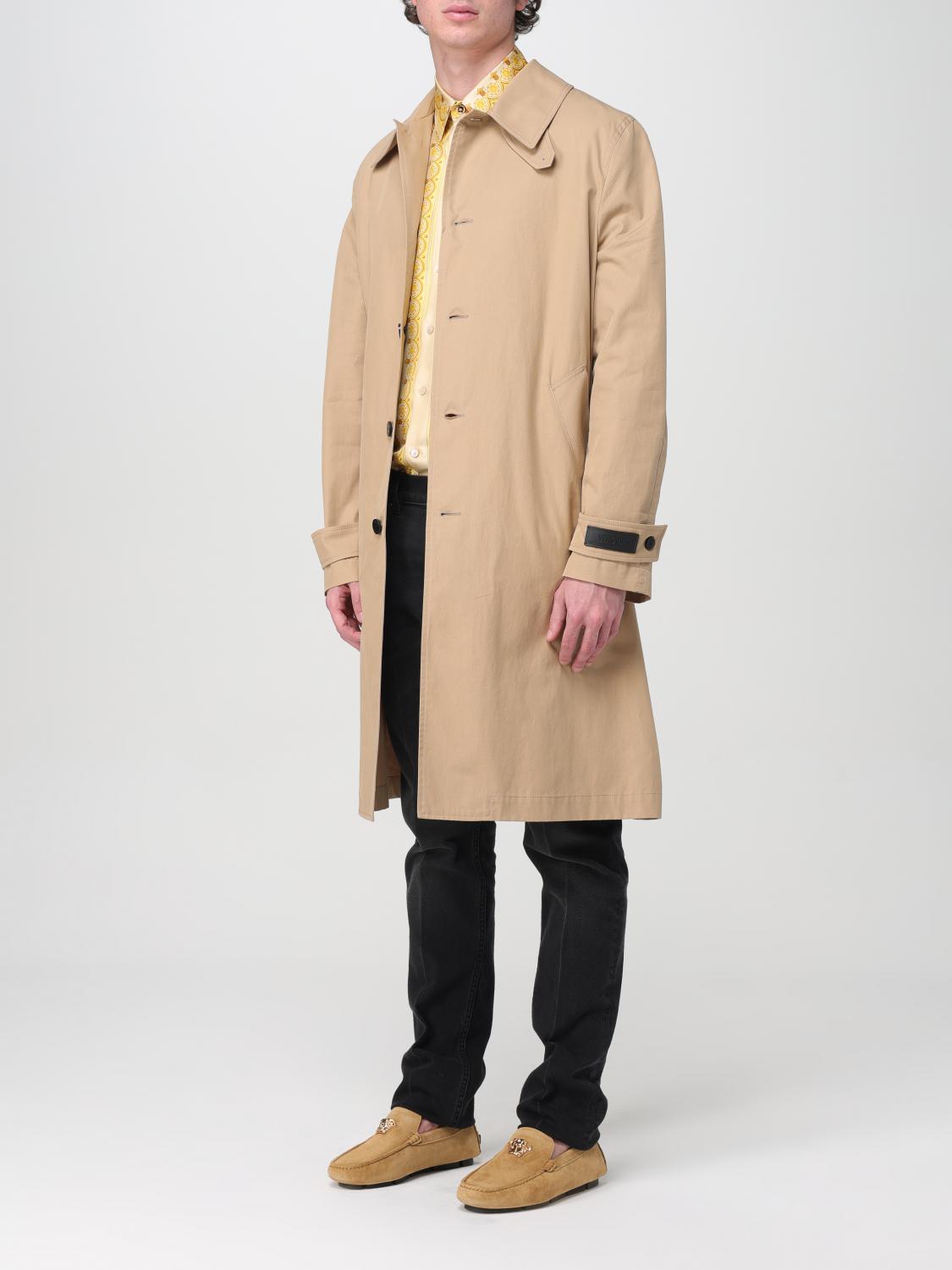 Versace コート メンズ - ベージュ | 10132811A09851 | GIGLIO.COM