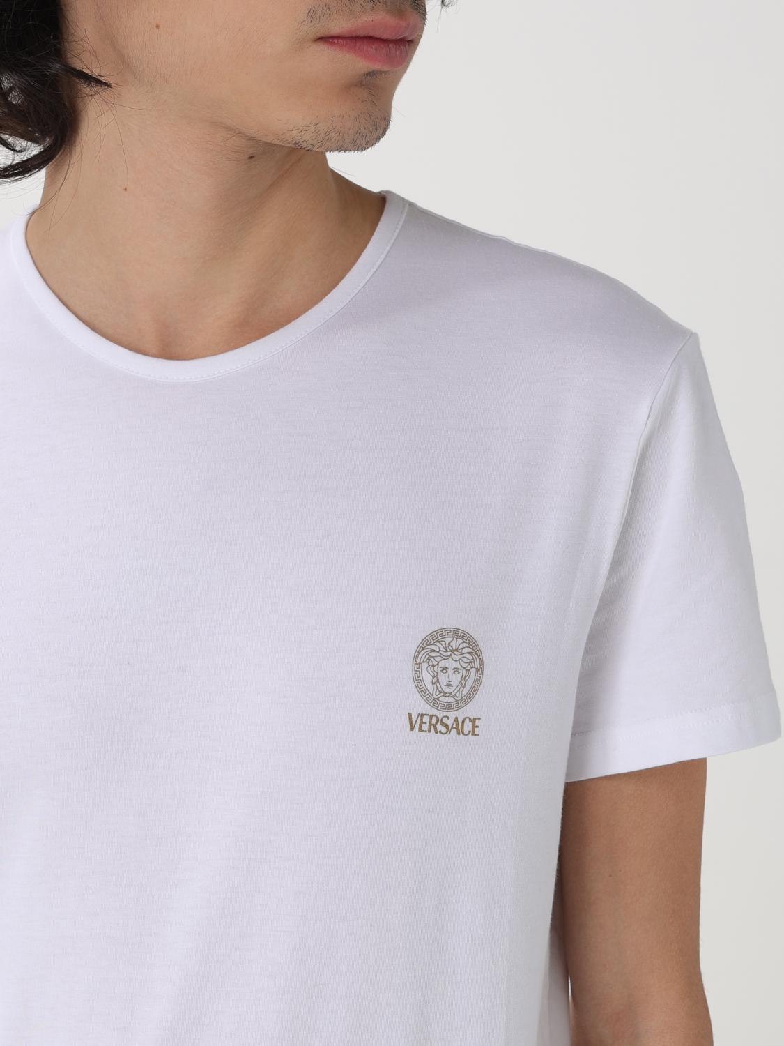 ヴェルサーチ Tシャツ メンズ 半袖 ブランド VERSACE メデューサロゴ T 