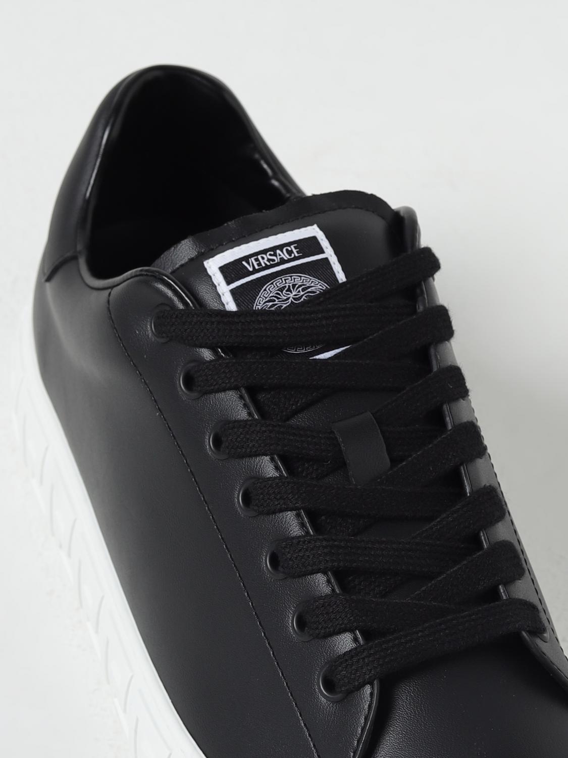 VERSACE SNEAKERS: Sneakers men Versace, Black - Img 4