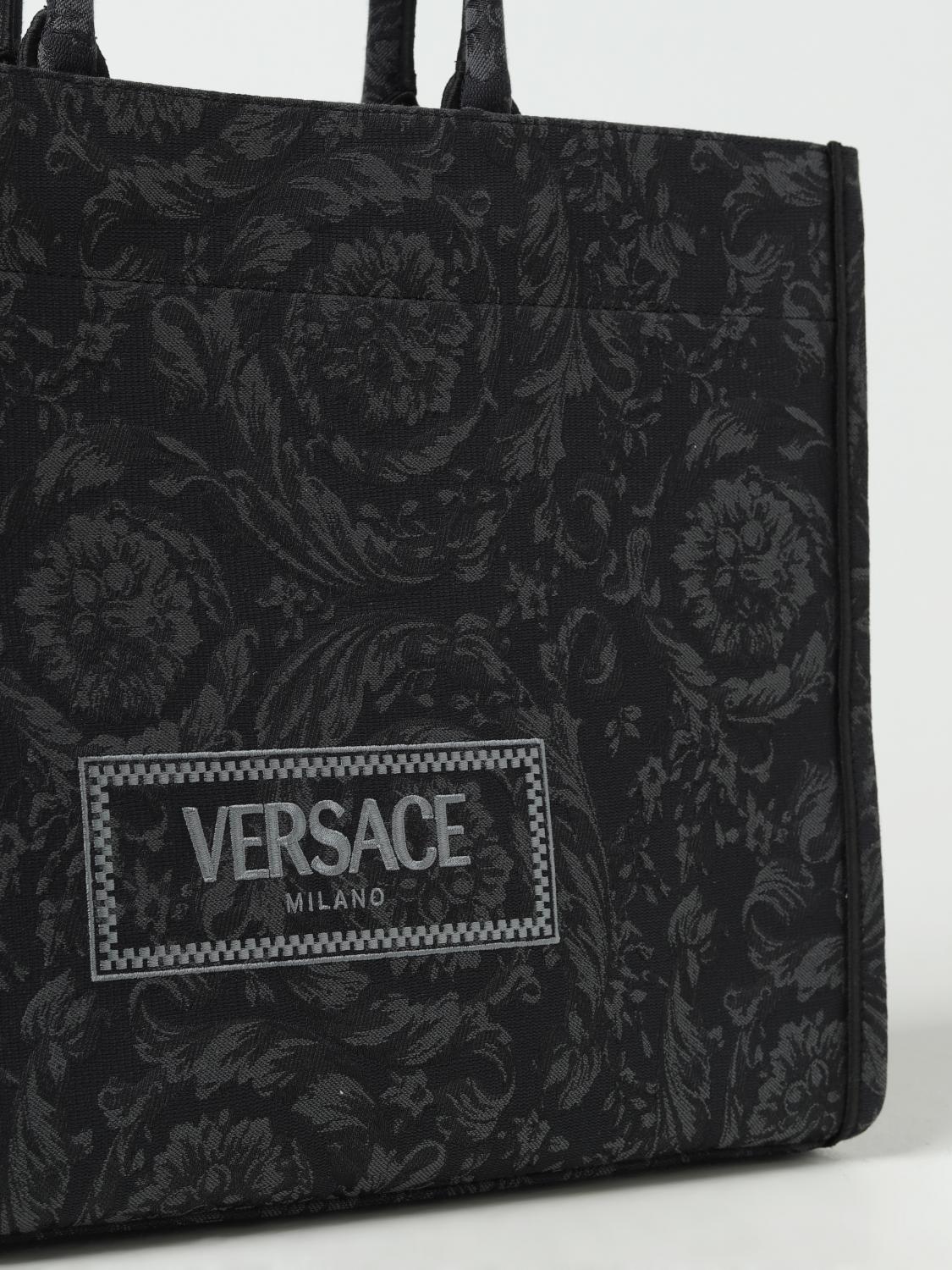 VERSACE BAG: Bags men Versace, Blue - Img 4