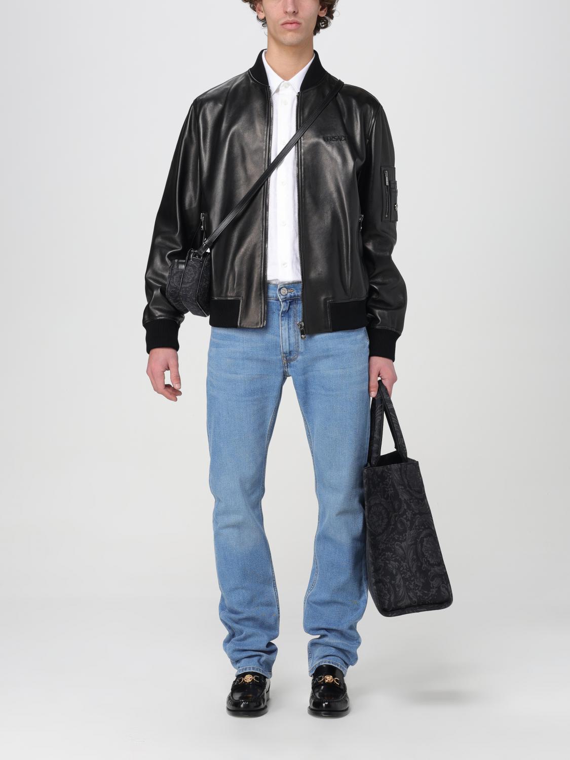 VERSACE BAG: Bags men Versace, Blue - Img 6