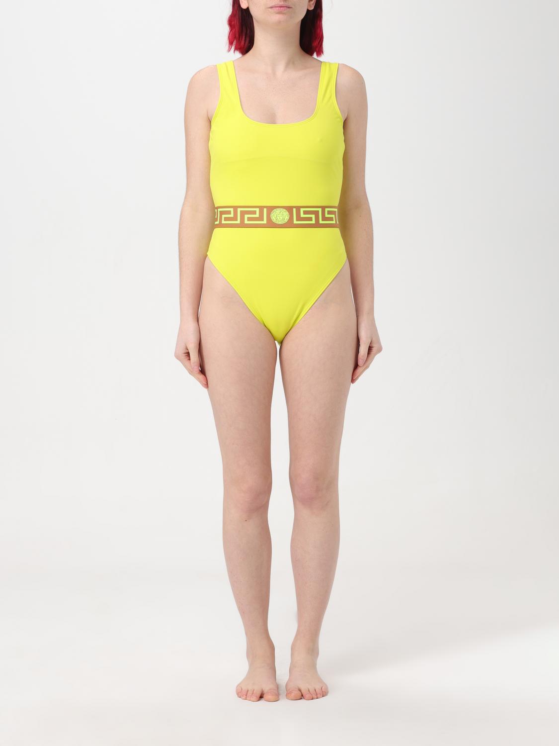 その他 VERSACE 1003204 A232185 VERSACE: Swimsuit woman - Yellow | Versace swimsuit