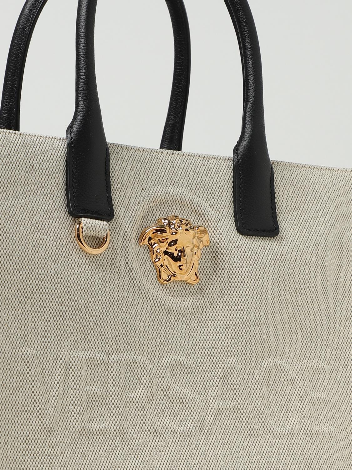 タ*ー様 Versace ノベルティ トートバッグ ショルダー付 Versace ショルダーバッグ レディース - ベージュ | 10058611A03494