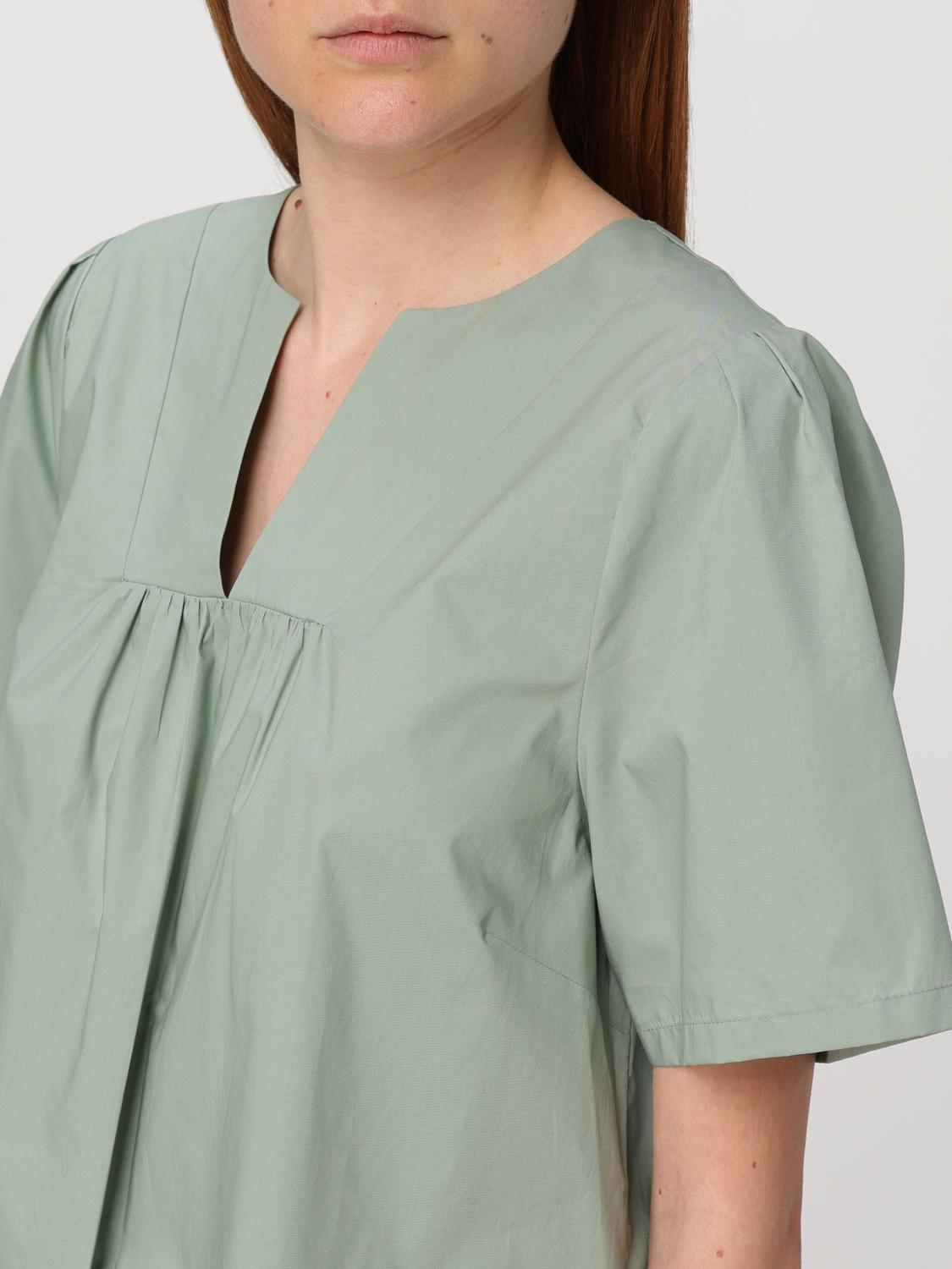 WOOLRICH TOP: Top mujer Woolrich, Verde Salvia - Img 3