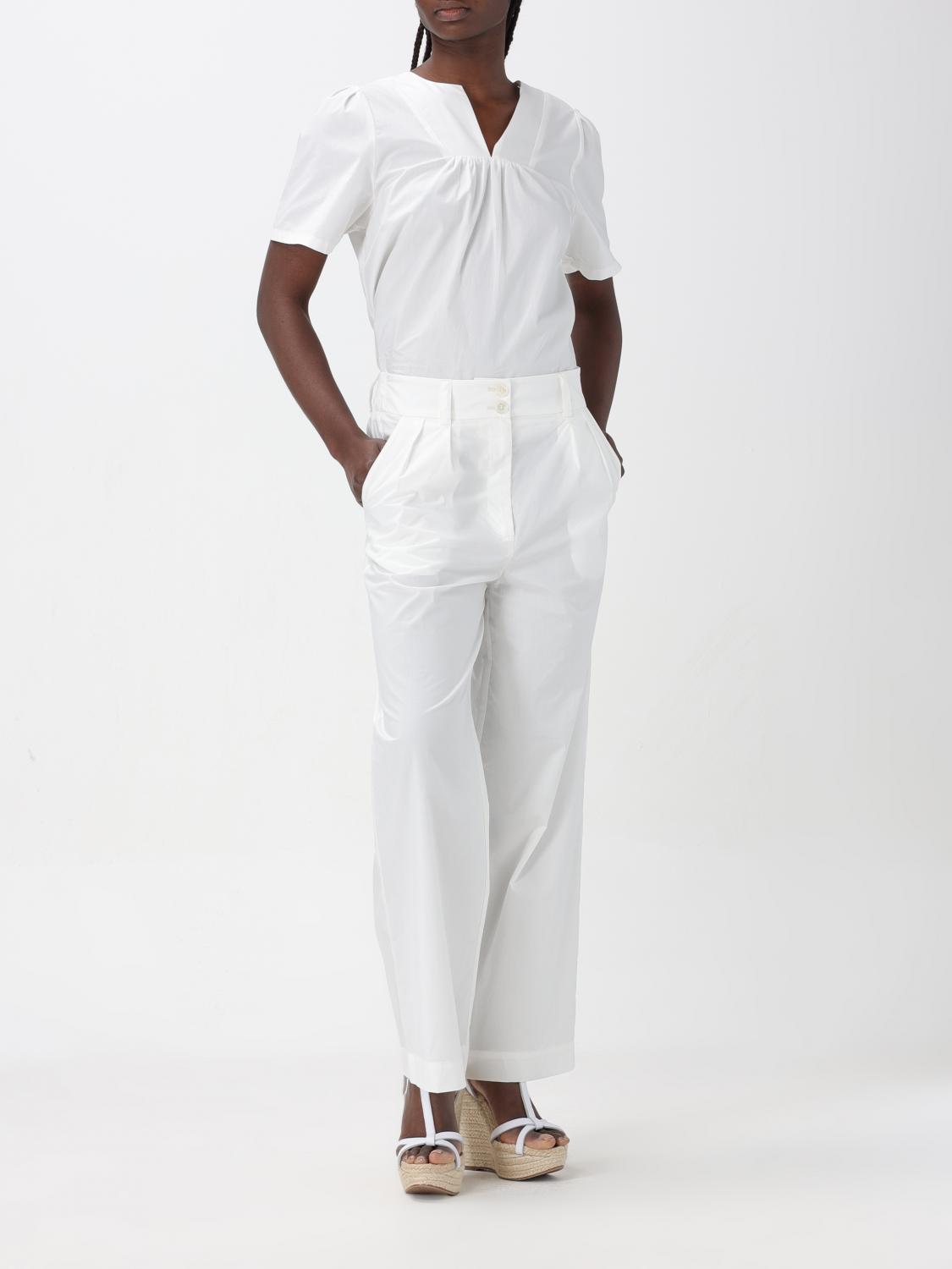 WOOLRICH PANTALONES: Pantalón mujer Woolrich, Blanco - Img 2