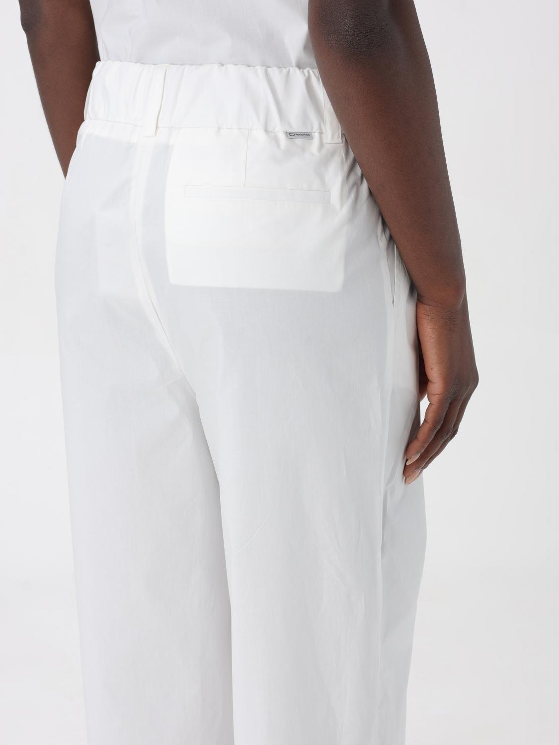 WOOLRICH PANTALONES: Pantalón mujer Woolrich, Blanco - Img 4