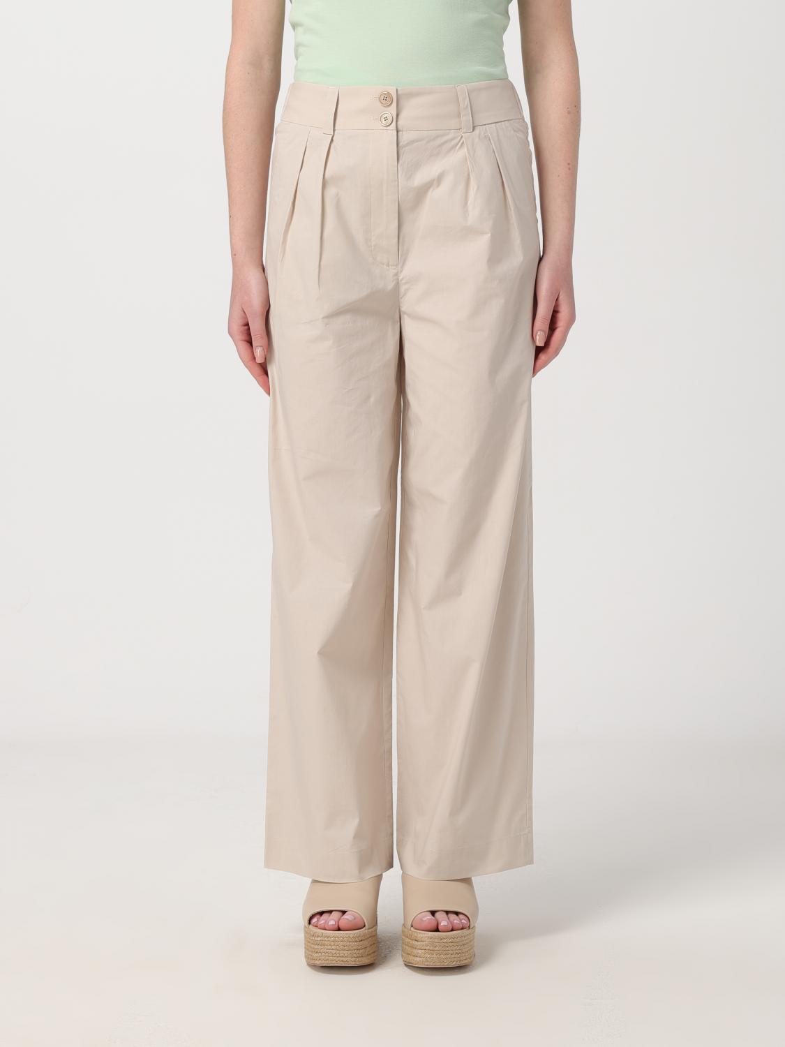 WOOLRICH PANTALONES: Pantalón mujer Woolrich, Beige - Img 1