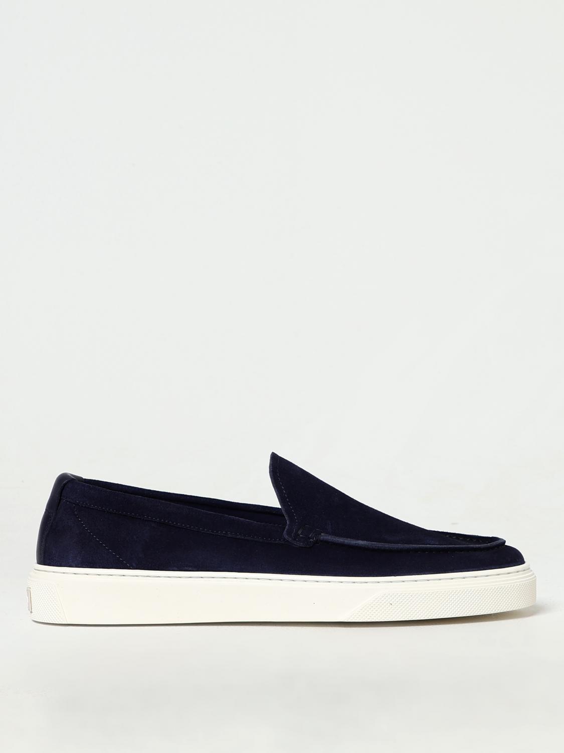 WOOLRICH: Shoes men - Blue | Woolrich loafers WFM2410321200 online at ...