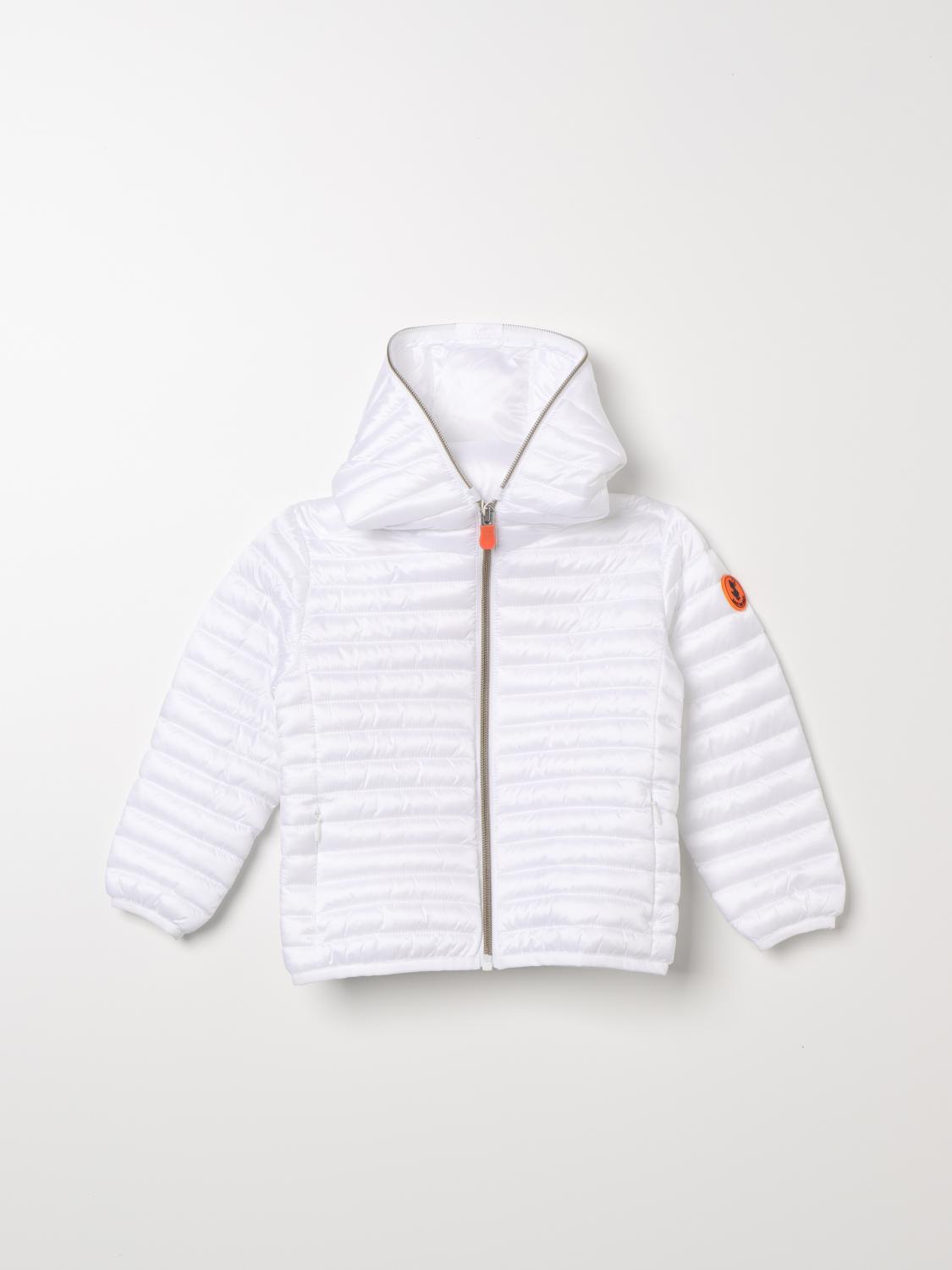 SAVE THE DUCK JACKET: Jacket kids Save The Duck, White - Img 1