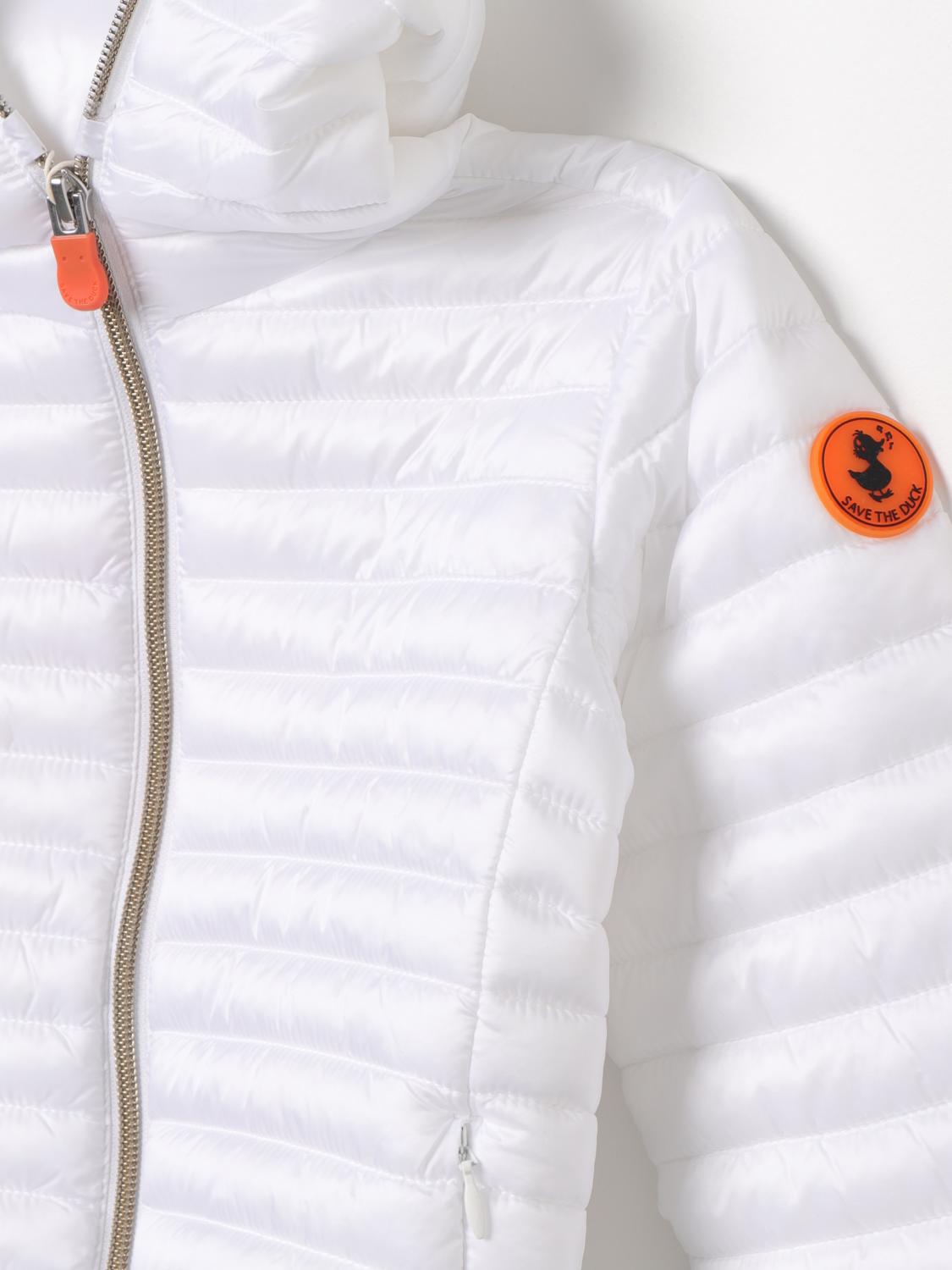 SAVE THE DUCK JACKET: Jacket kids Save The Duck, White - Img 3