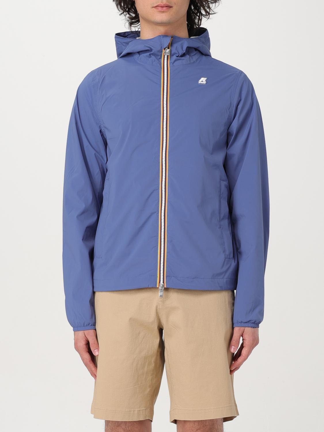 K-WAY JACKET: Jacket men K-way, Blue - Img 1