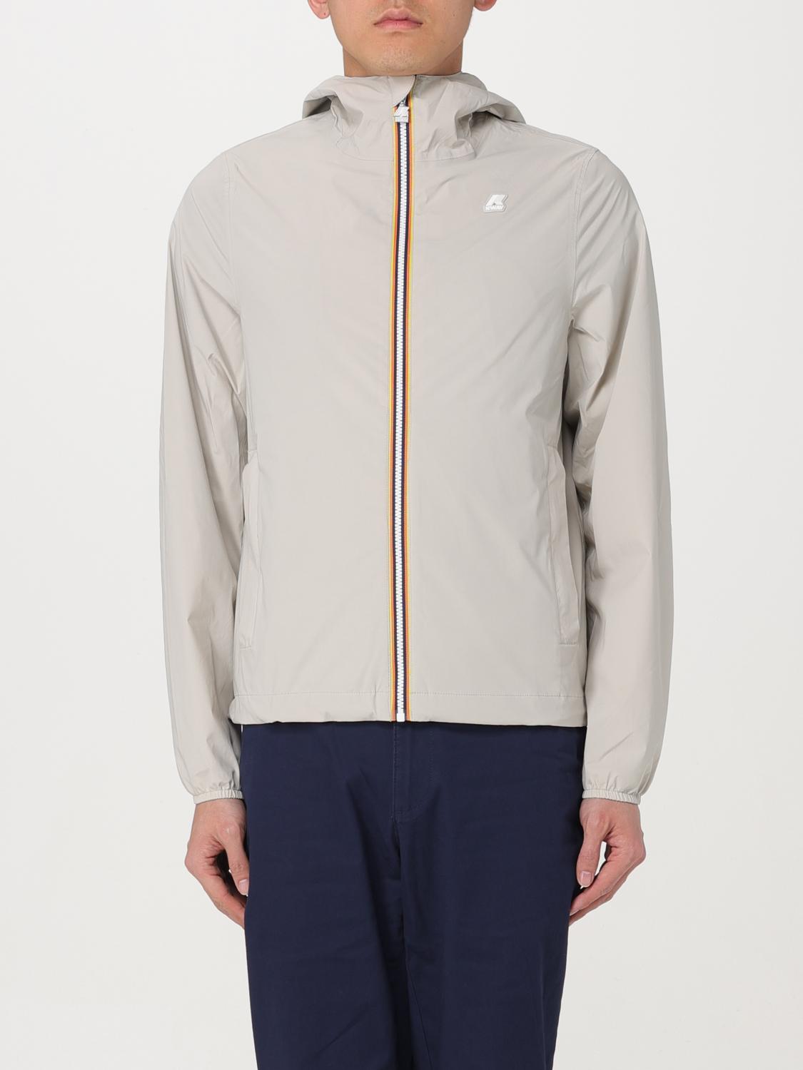 K-WAY JACKET: Jacket men K-way, Beige - Img 1