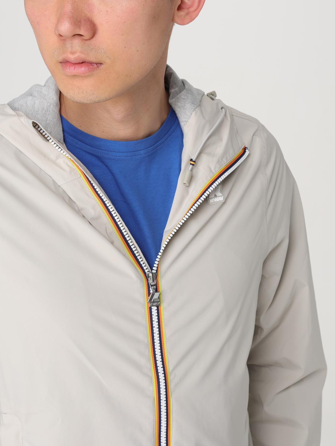 K-WAY JACKET: Jacket men K-way, Beige - Img 4