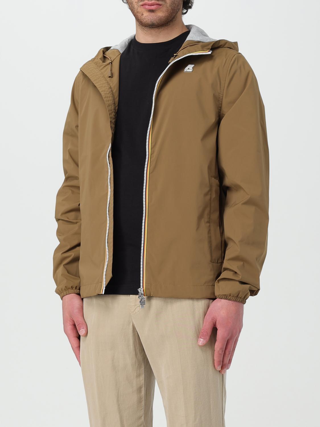 K-WAY JACKET: Jacket men K-way, Brown - Img 3