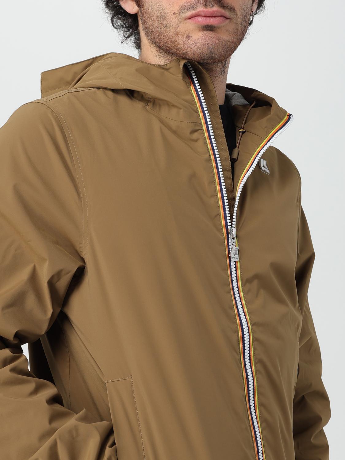 K-WAY JACKET: Jacket men K-way, Brown - Img 4