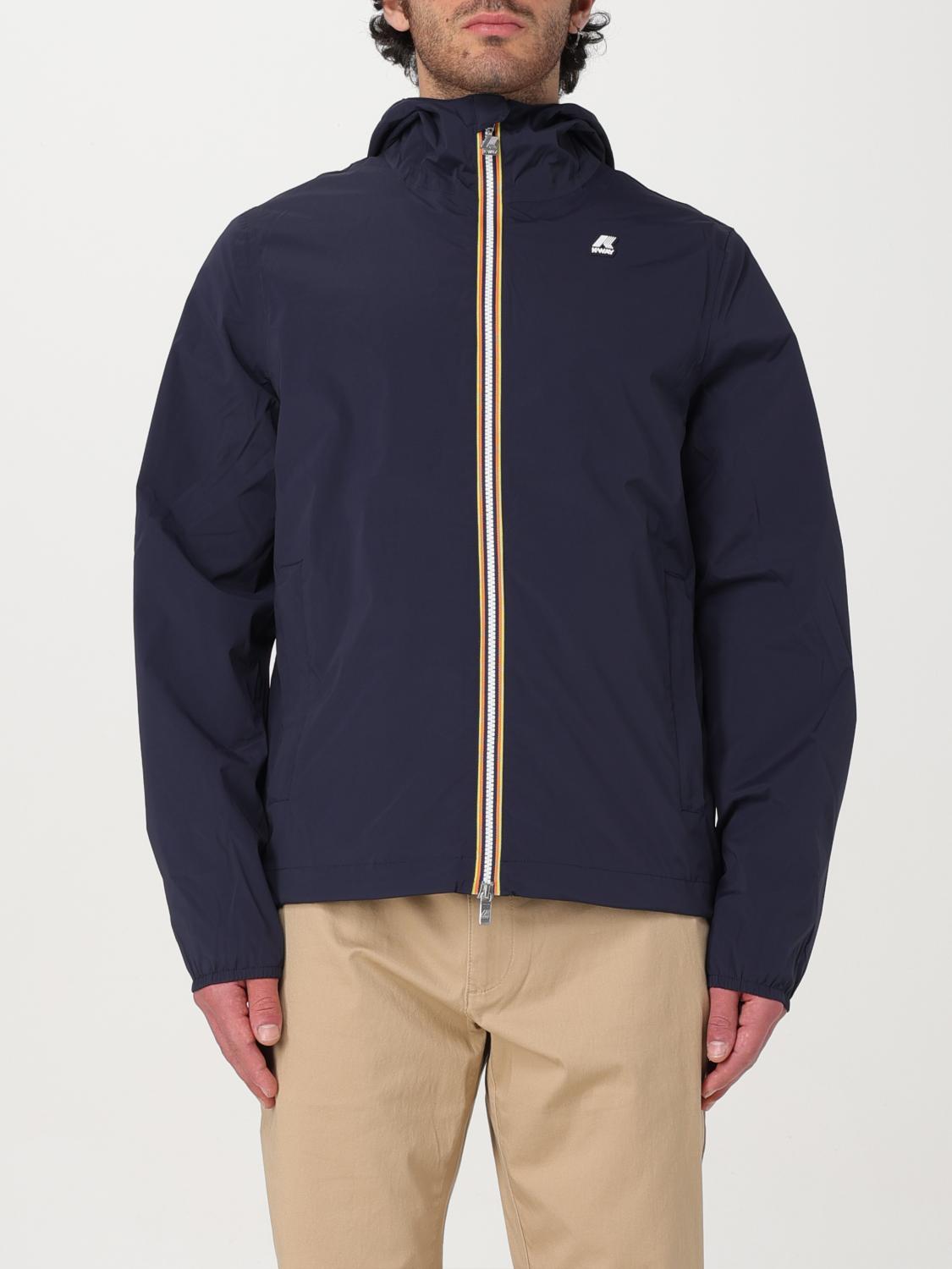 K-WAY JACKET: Jacket men K-way, Navy - Img 1