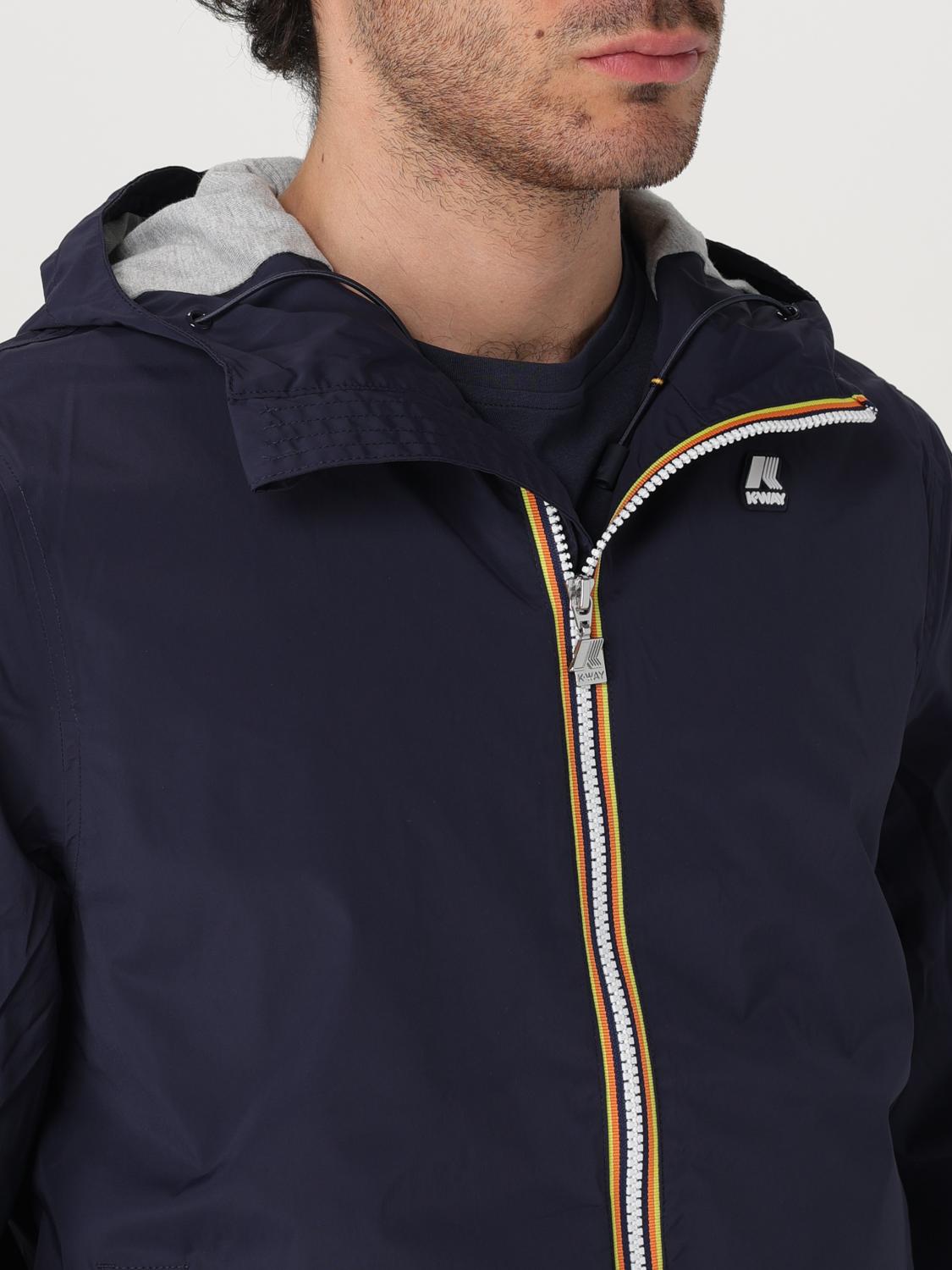 K-WAY JACKET: Jacket men K-way, Navy - Img 4