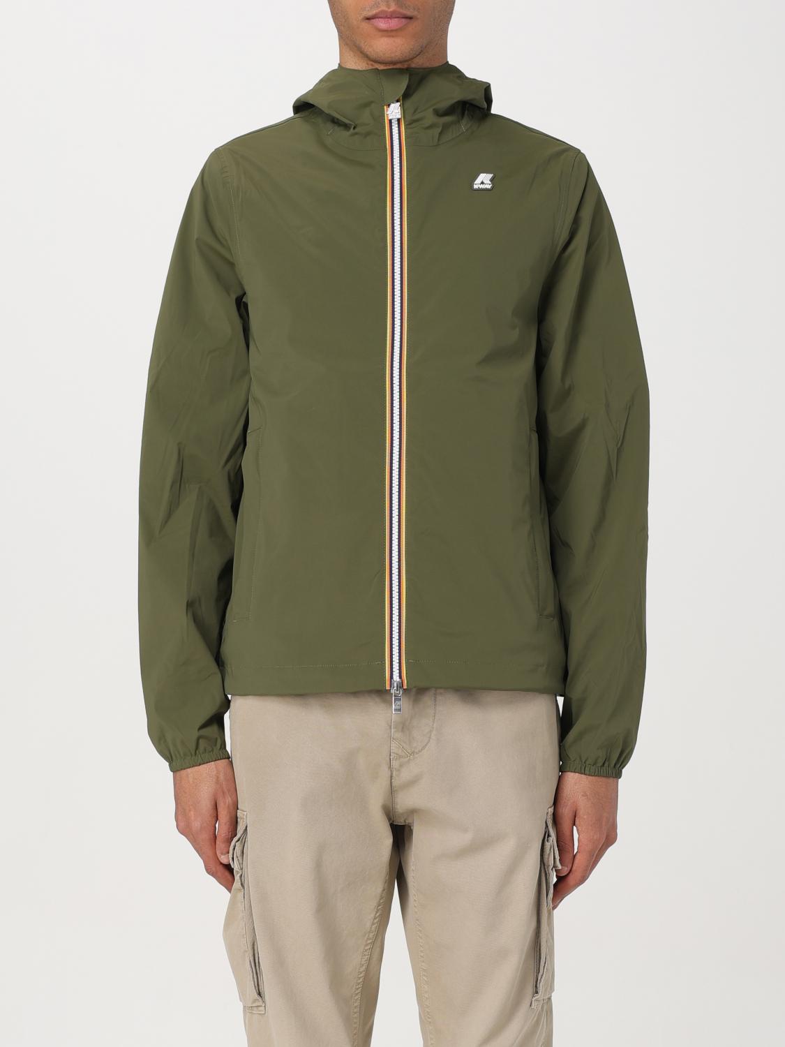 K-WAY JACKET: Jacket men K-way, Military - Img 1