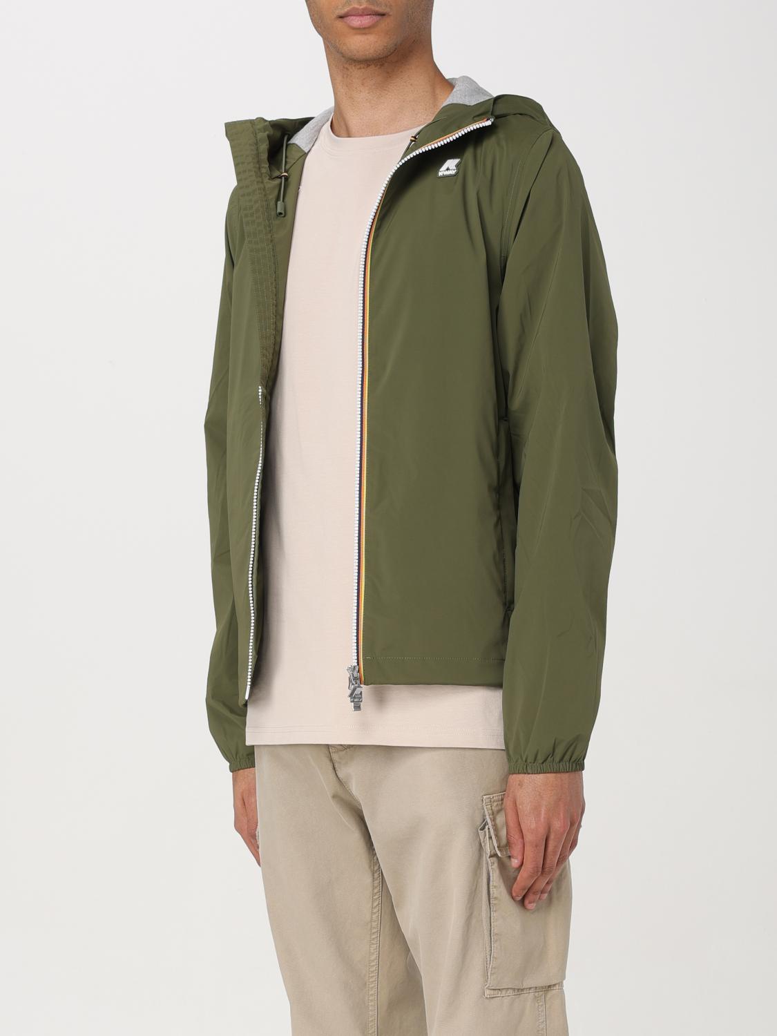 K-WAY JACKET: Jacket men K-way, Military - Img 3