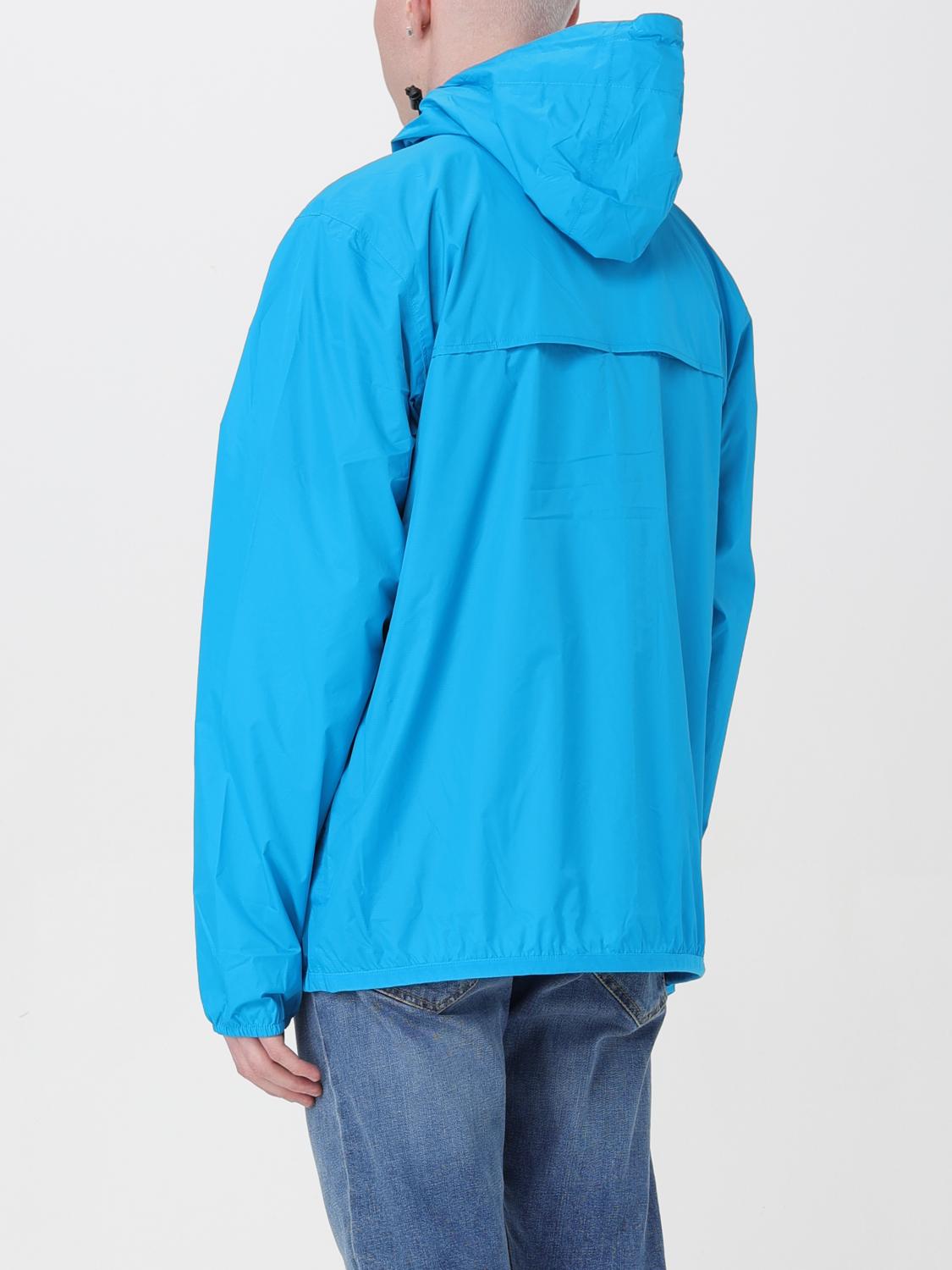 K-WAY JACKET: Jacket men K-way, Turquoise - Img 2