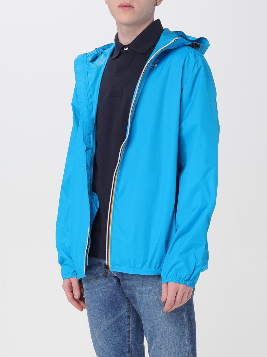 K-WAY JACKET: Jacket men K-way, Turquoise - Img 3