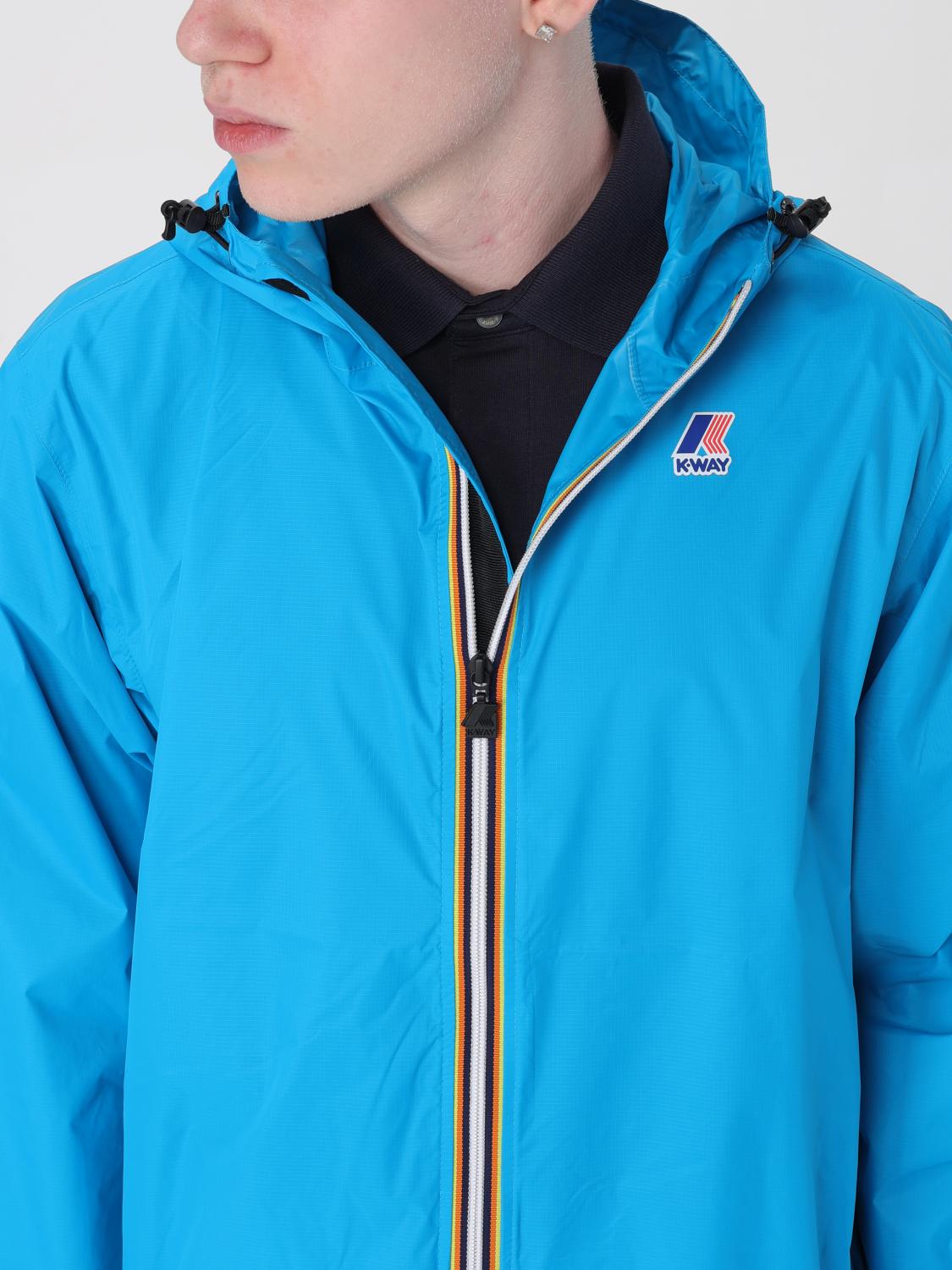 K-WAY JACKET: Jacket men K-way, Turquoise - Img 4