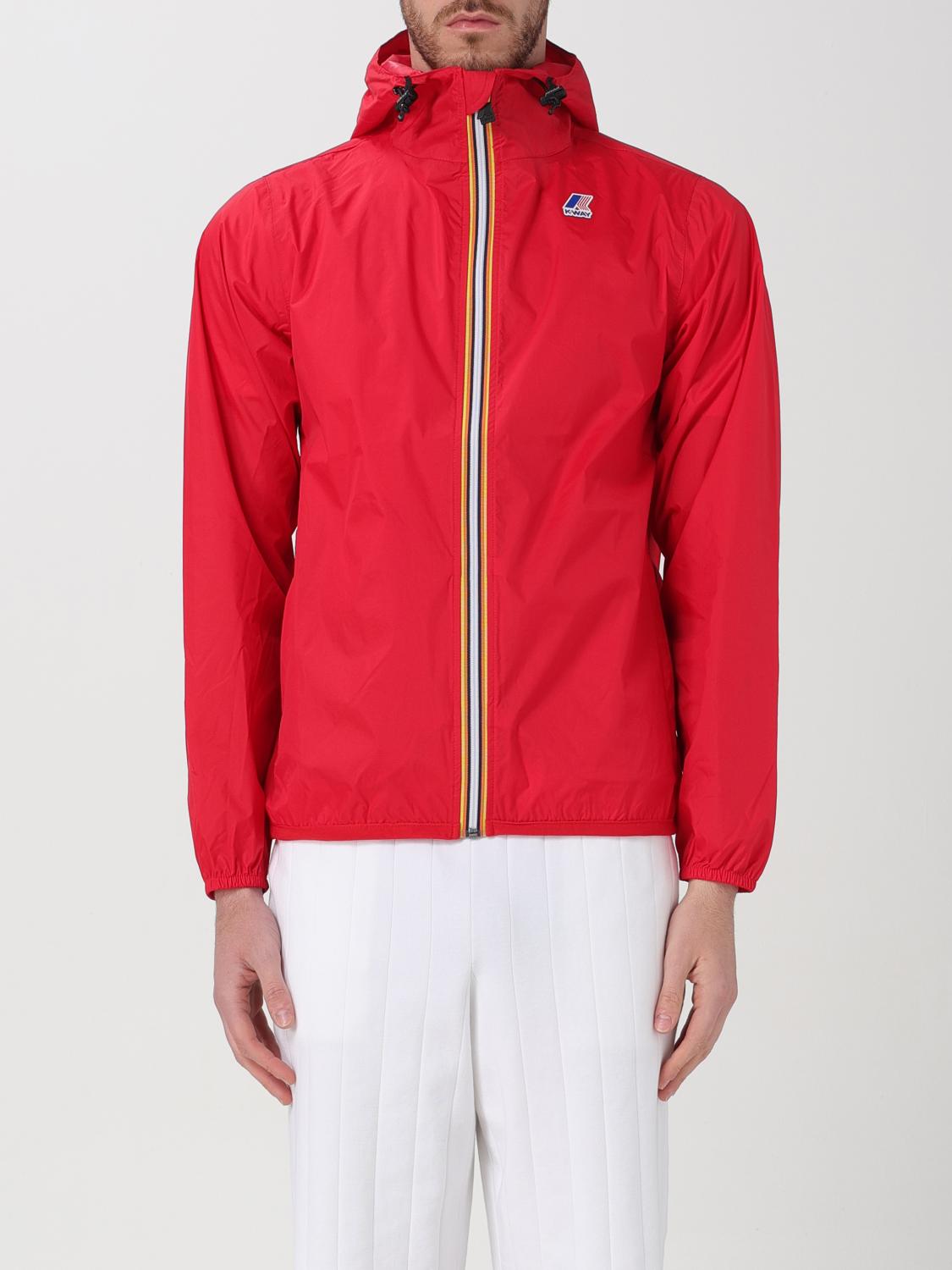 K-WAY JACKET: Jacket men K-way, Strawberry - Img 1