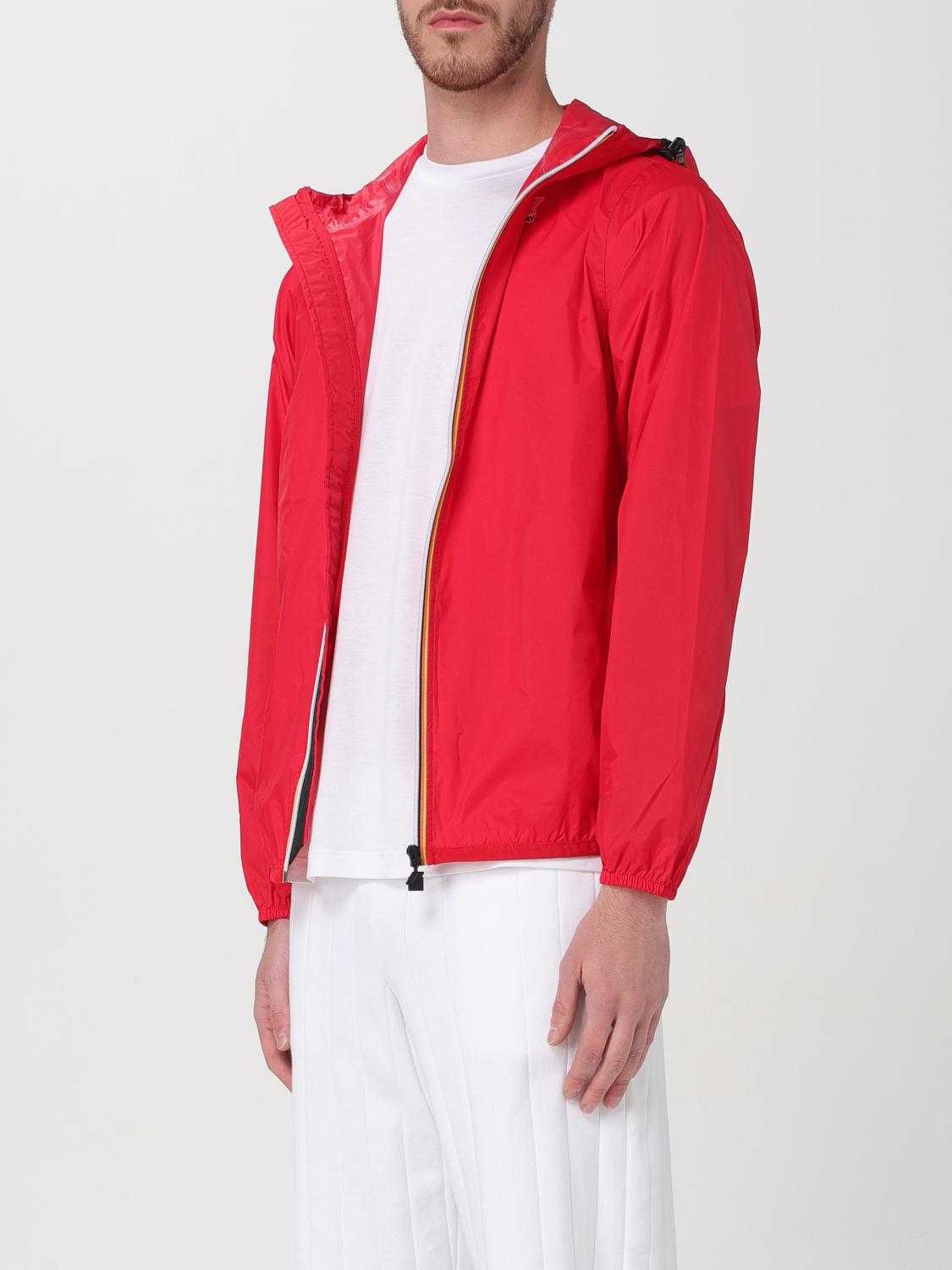 K-WAY JACKET: Jacket men K-way, Strawberry - Img 3