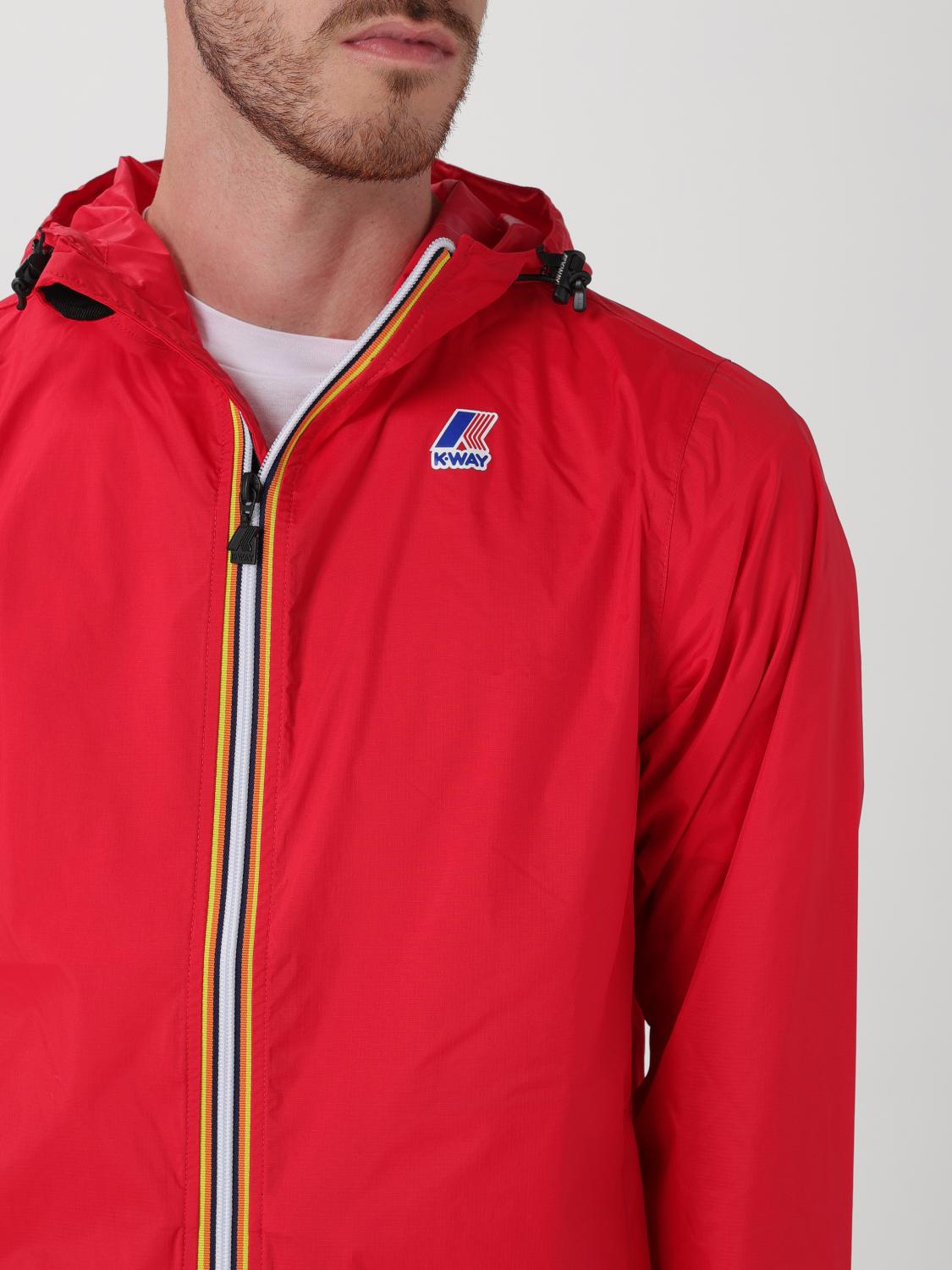 K-WAY JACKET: Jacket men K-way, Strawberry - Img 4