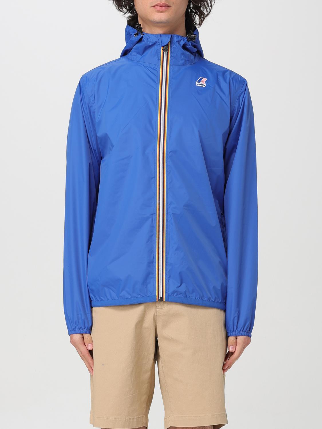 K-WAY JACKET: Jacket men K-way, Blue 1 - Img 1