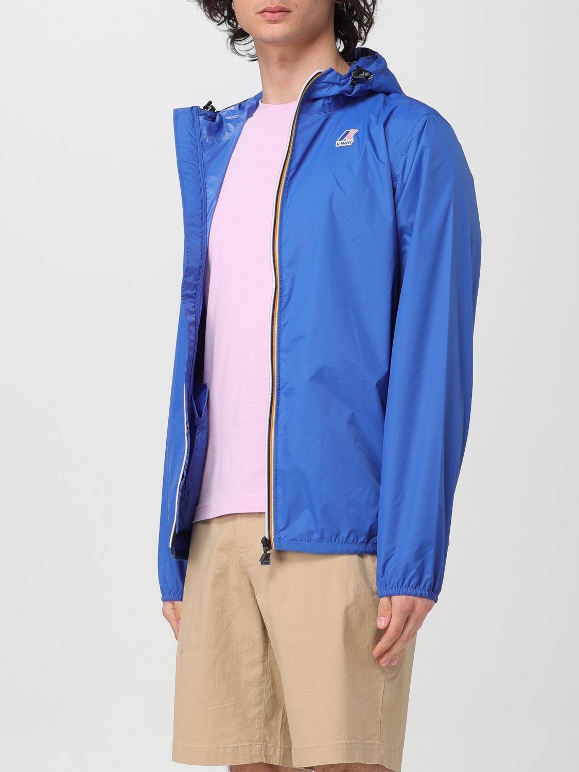 K-WAY JACKET: Jacket men K-way, Blue 1 - Img 3