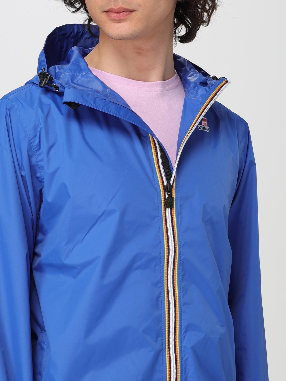 K-WAY JACKET: Jacket men K-way, Blue 1 - Img 4