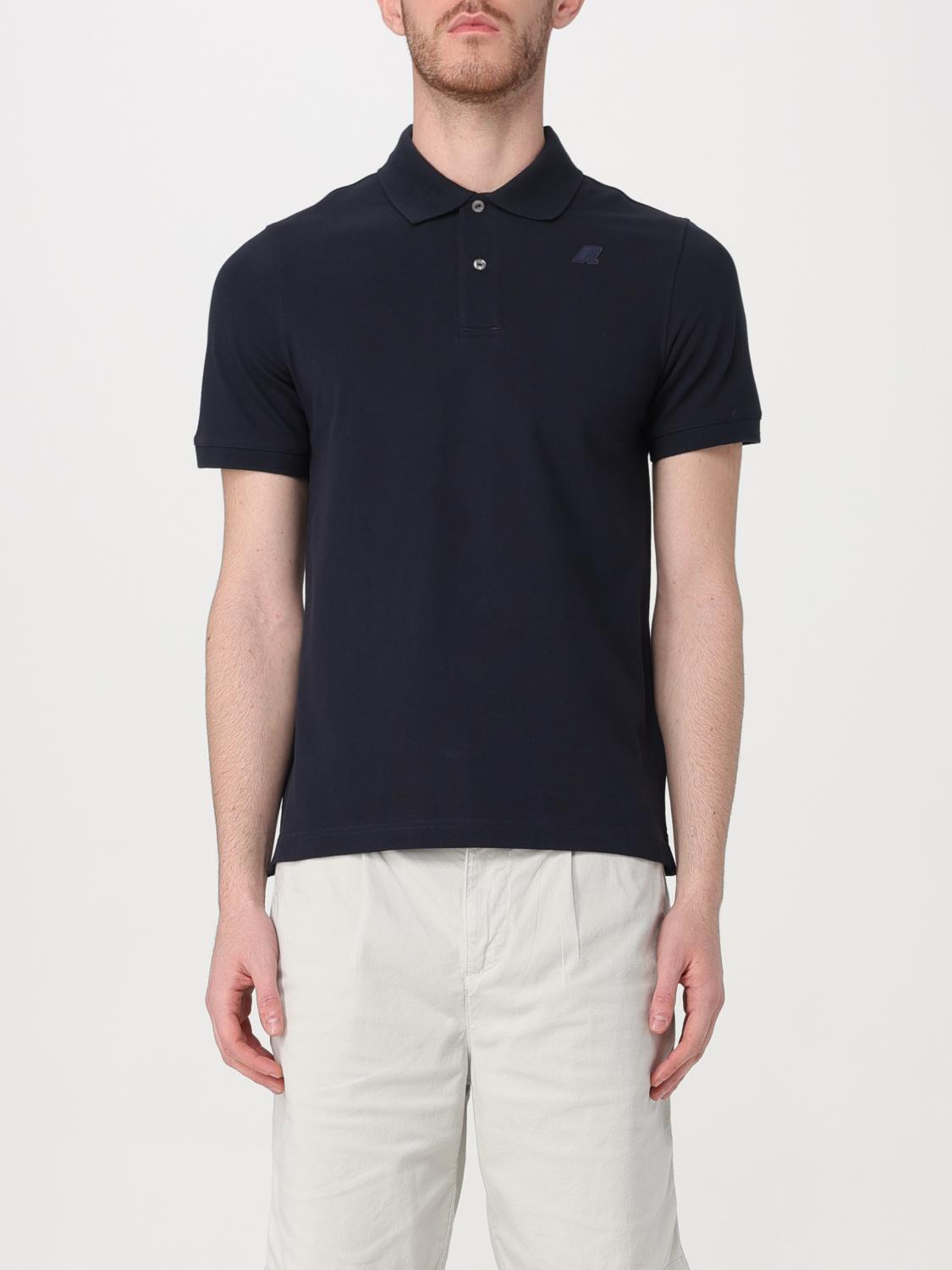 K-WAY POLO: Polo hombre K-way, Azul Oscuro - Img 1