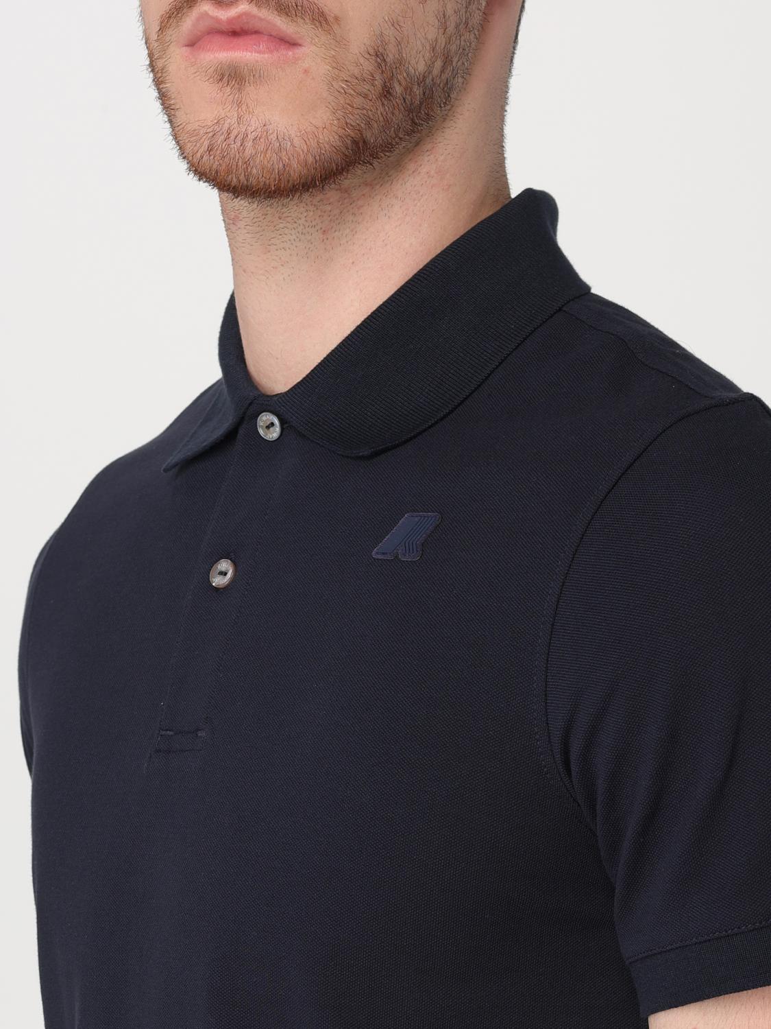 K-WAY POLO: Polo hombre K-way, Azul Oscuro - Img 3