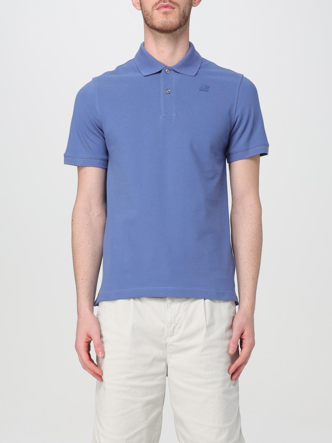 K-WAY POLO: Polo hombre K-way, Azul Claro - Img 1