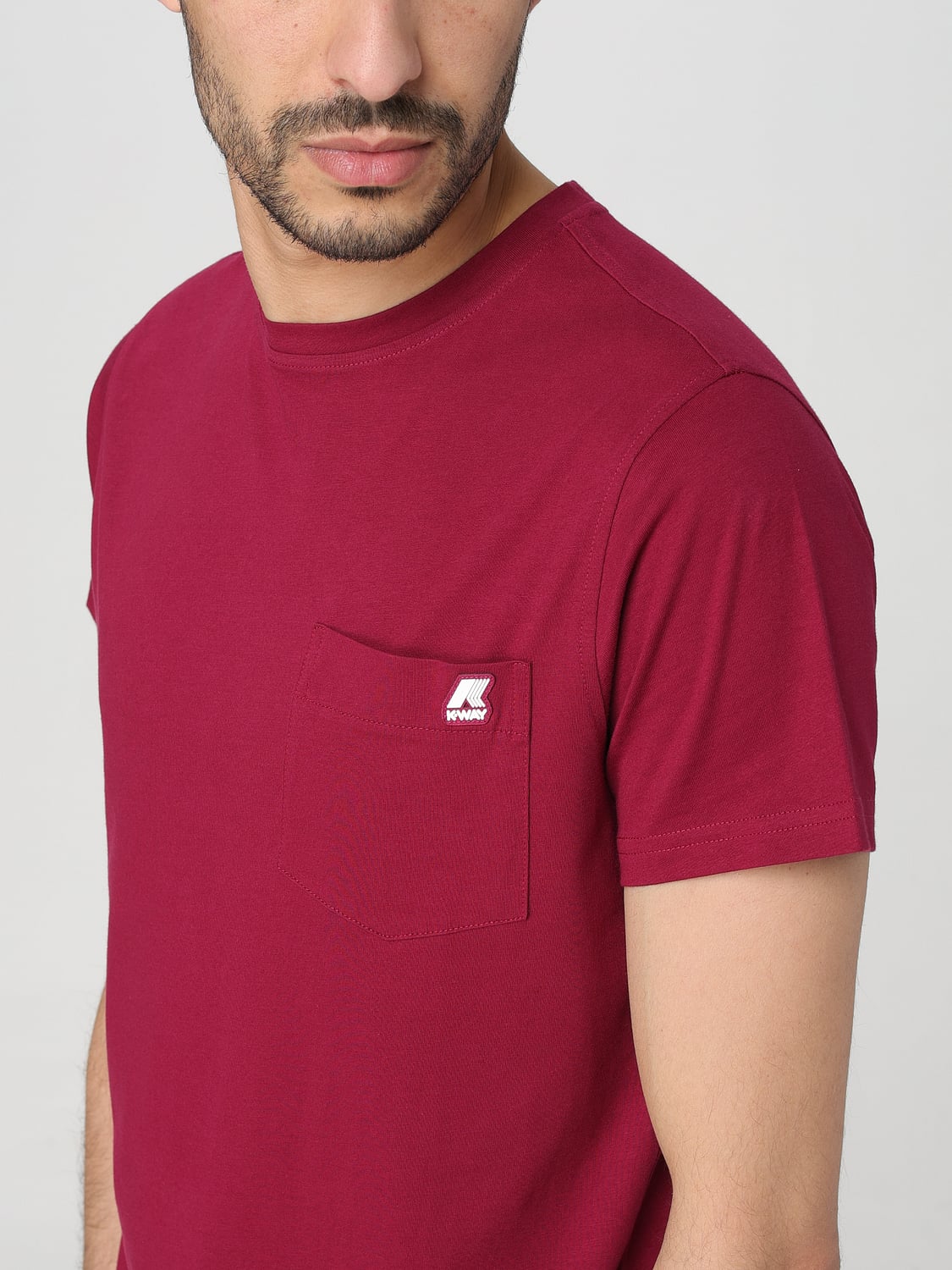 K-WAY Tシャツ: Tシャツ メンズ K-way, レッド - Img 3