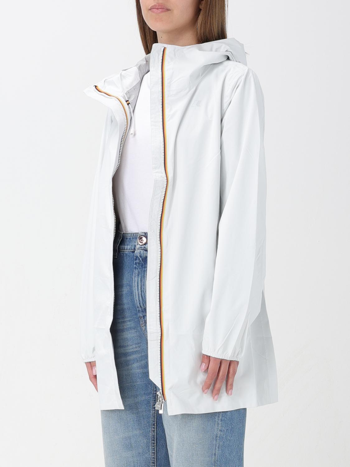 K-WAY JACKET: Jacket woman K-way, White - Img 3